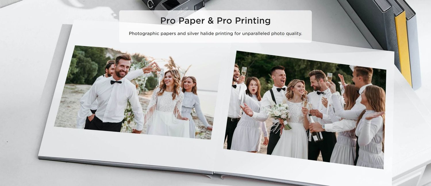 State-of-the-art photo printing machine producing high-resolution prints