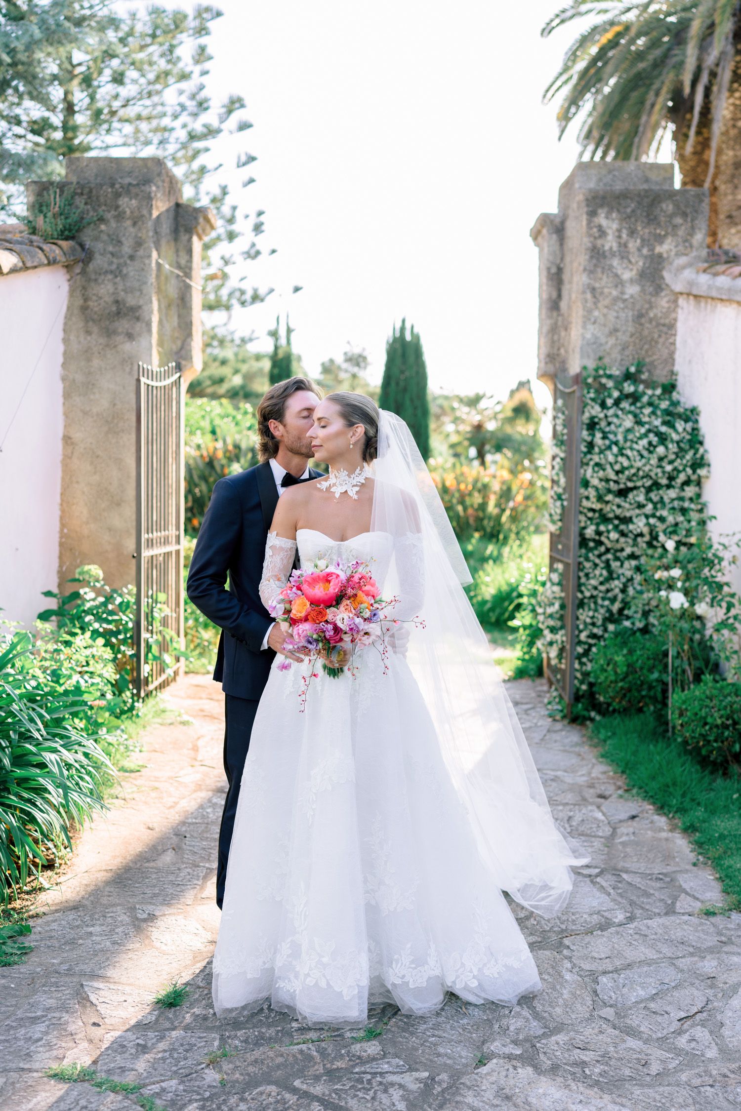 portrait couple mariage domaine de vignale Vincent Pennachio
