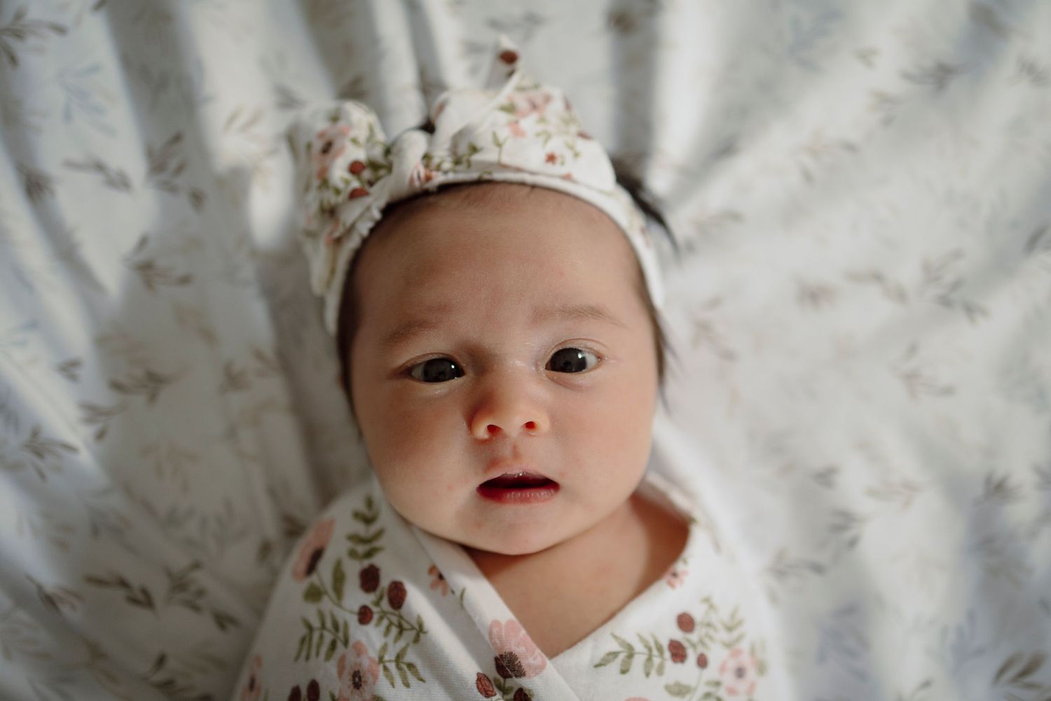 newborn photography, natural light