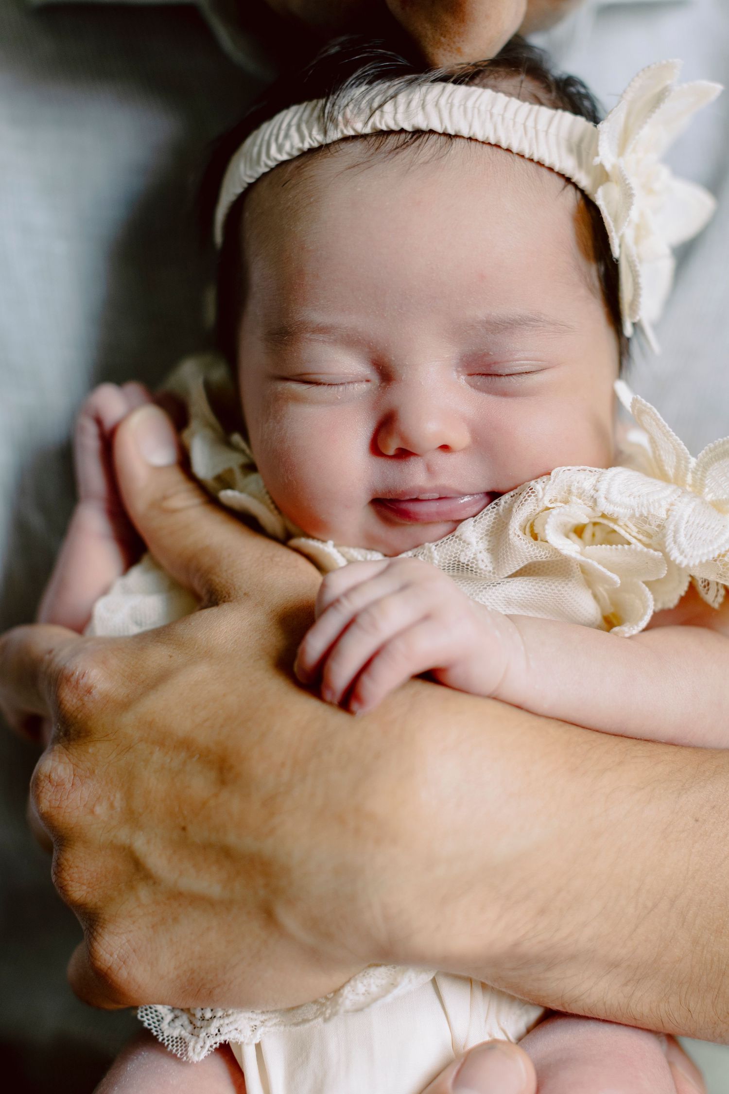 sleeping newborn baby, soft light, Meagan Conrad photography