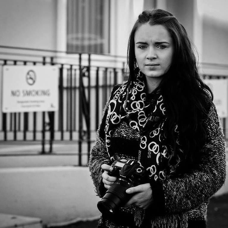 Photographer Alanna Cahill in photography college course in Limerick