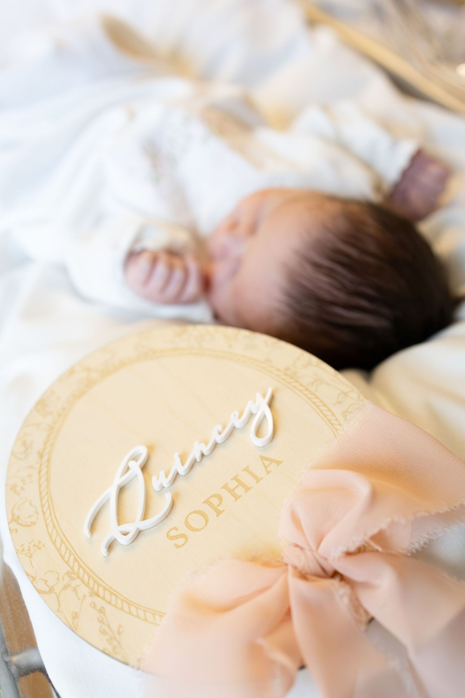 Baby girl hospital photos