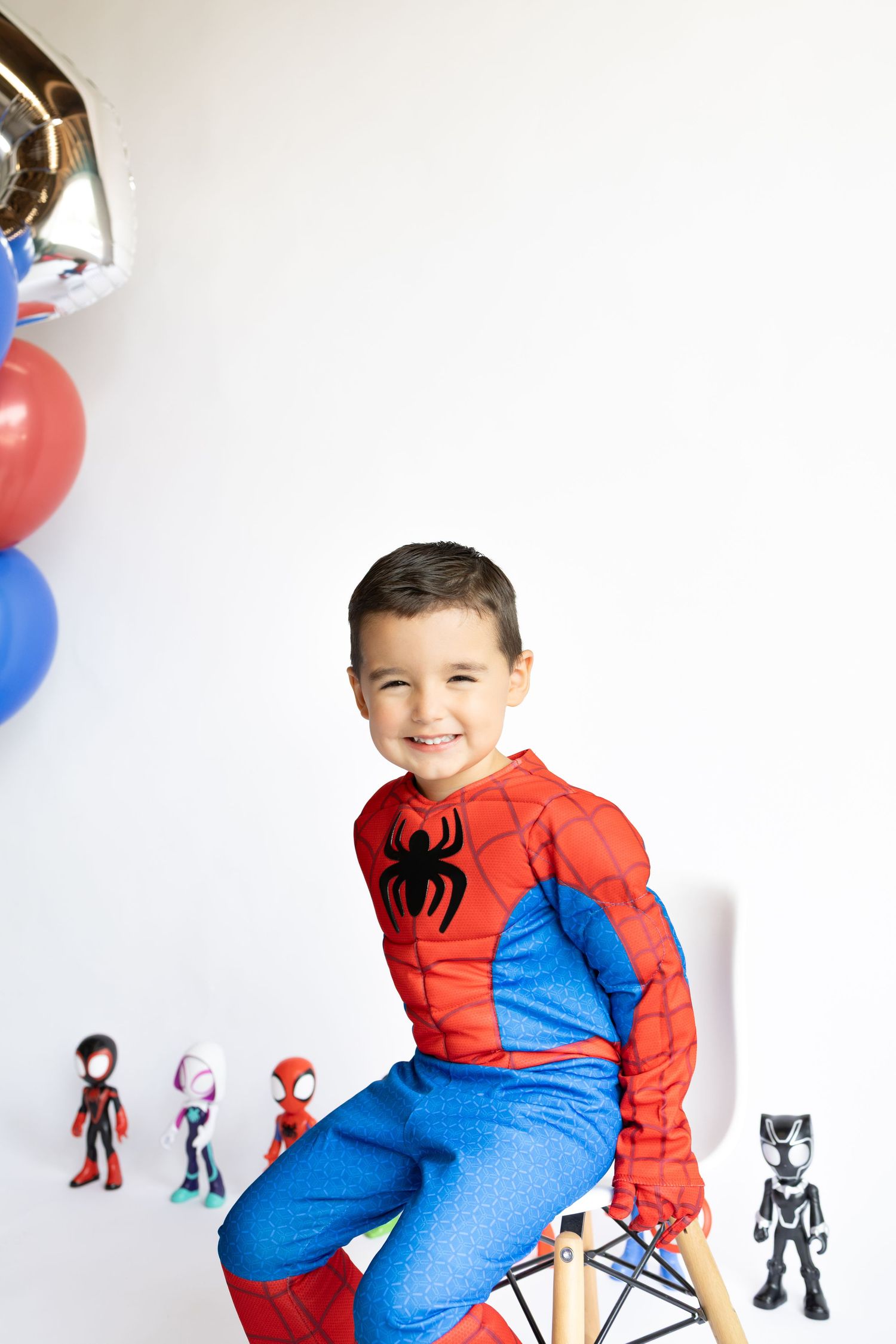 Spiderman birthday session
