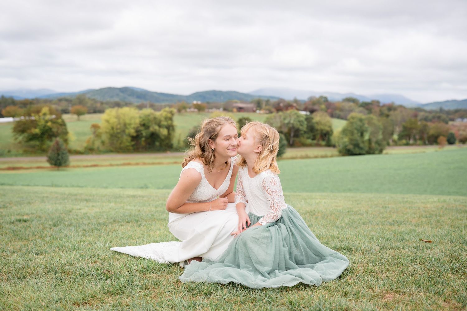 Bride at Renback Barn in Rochelle, VA
