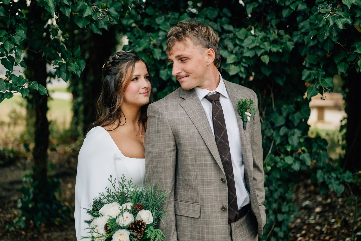 Bride & Groom.