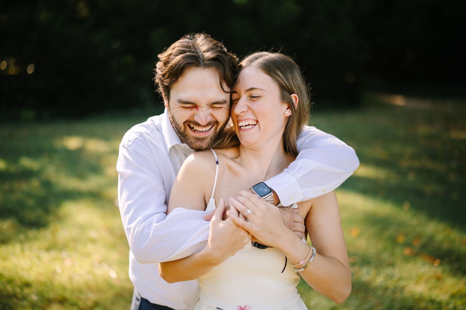 Engagement session at Chatham Manor in Fredericksburg, VA
