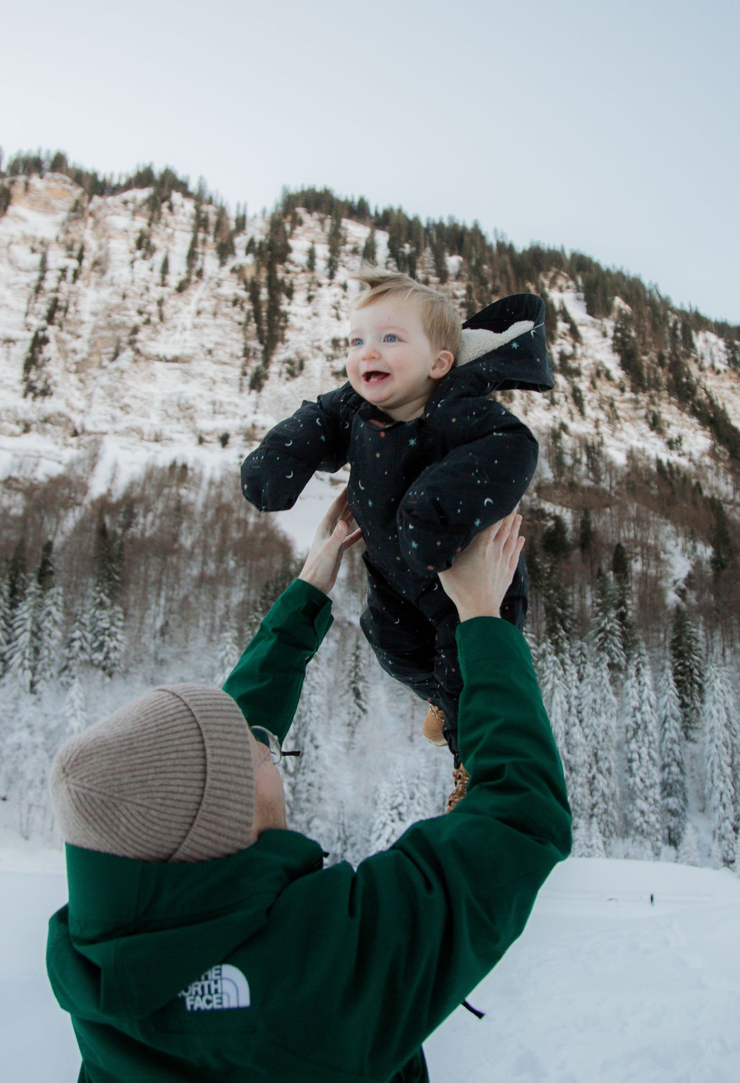 Family Photographer captures outdoor family photos. Family photography session captured by Morzine family Photographer at Lac Montriond