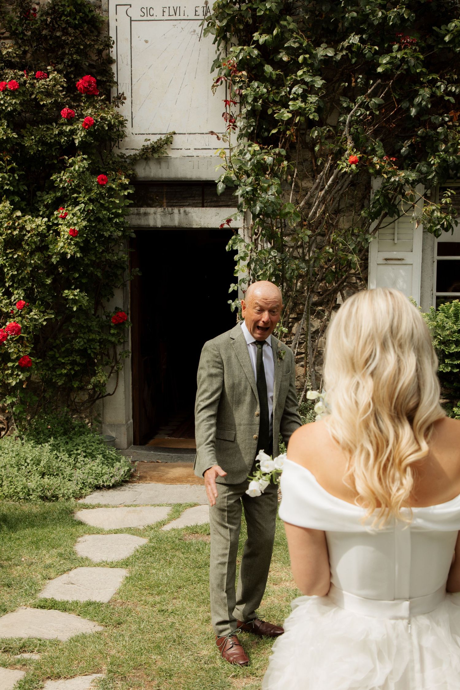 Documentary style Wedding Photographer captures wedding photos at Morzine Wedding venue. Natural, timeless and candid wedding photography.