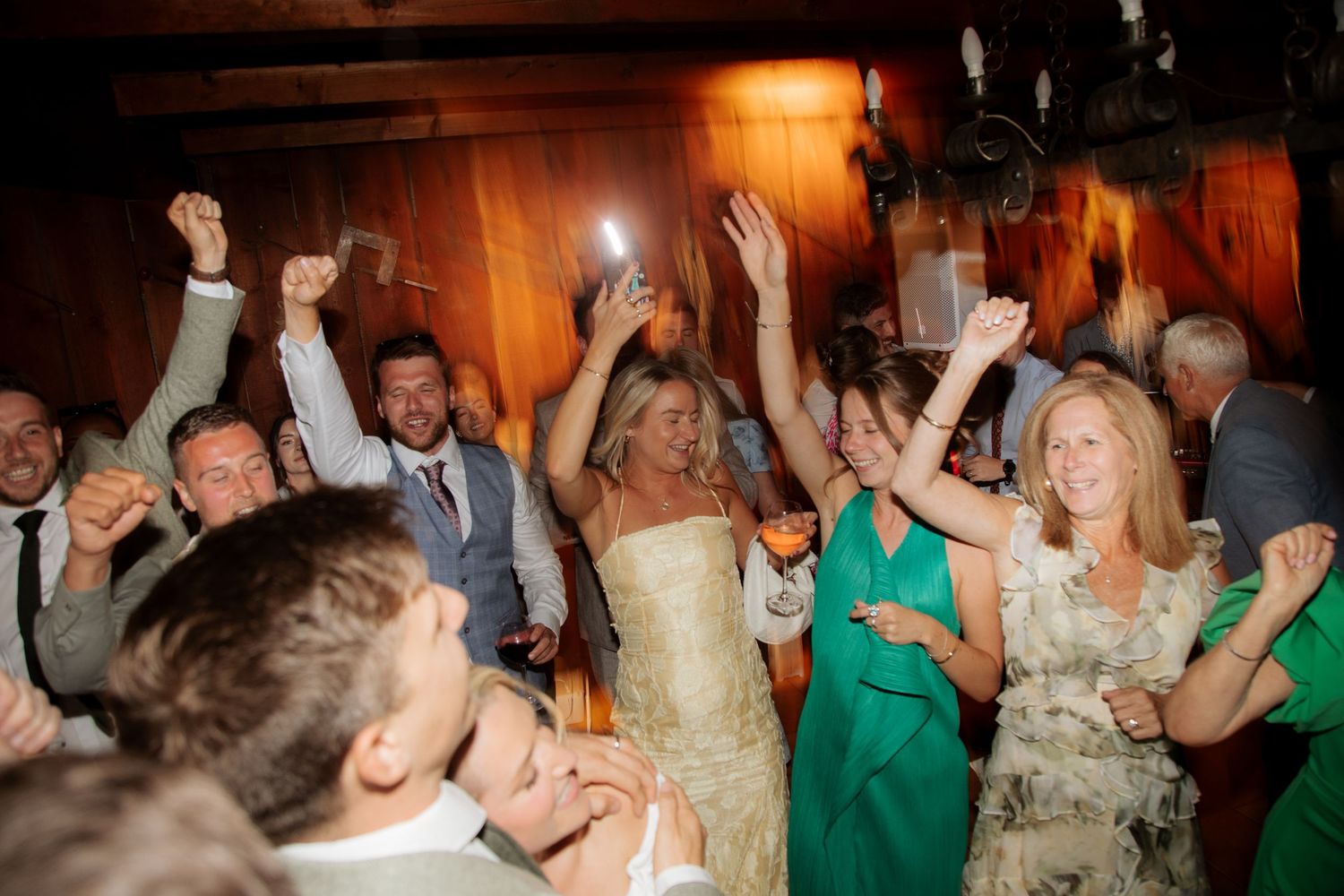 Candid Morzine Wedding Photographer captures wedding party at Morzine Wedding venue. Natural, timeless and candid wedding photography.France