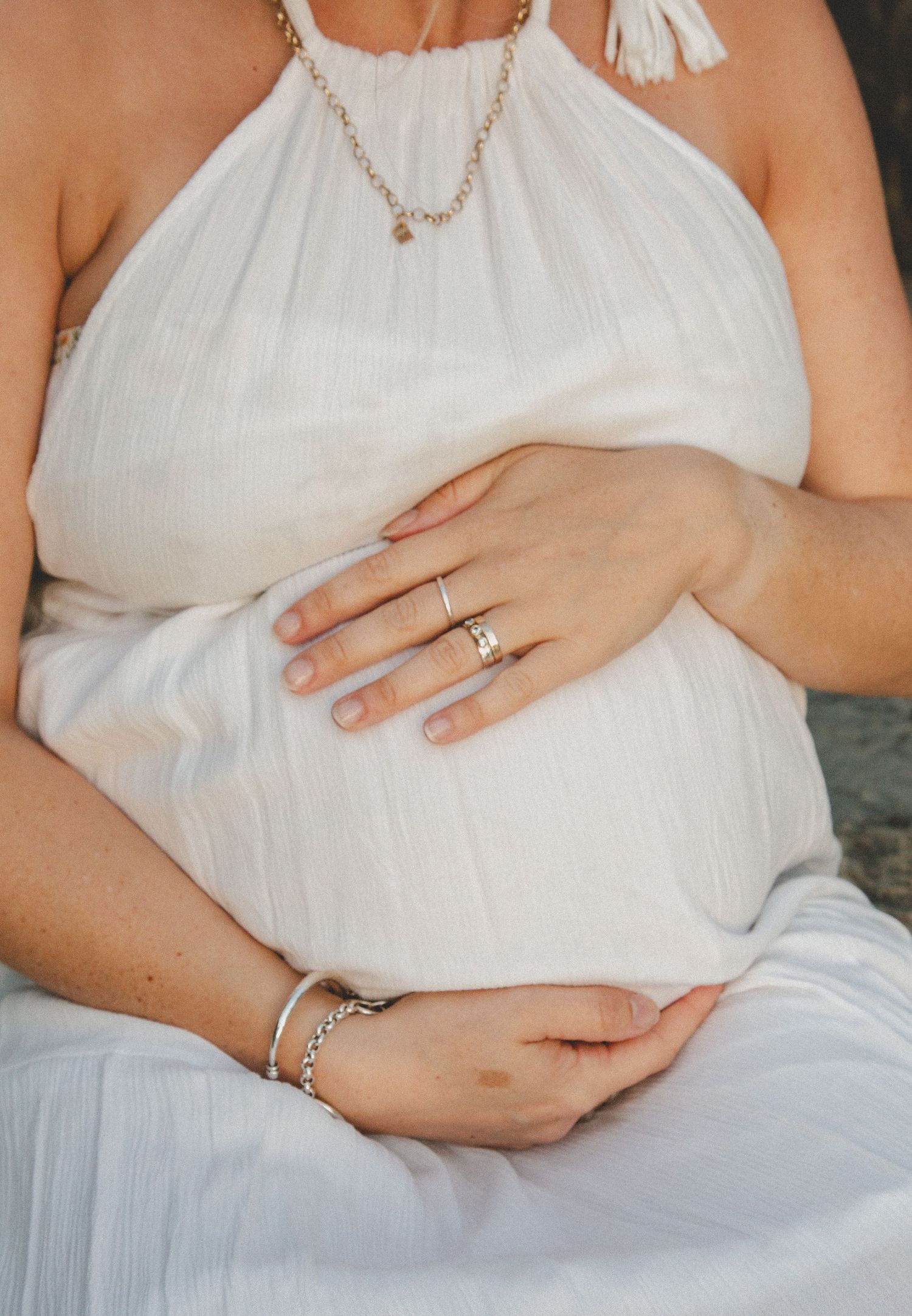 Maternity Photographer captures outdoor pregnancy photos. Maternity photography session captured by Morzine Photographer at Lac Montriond