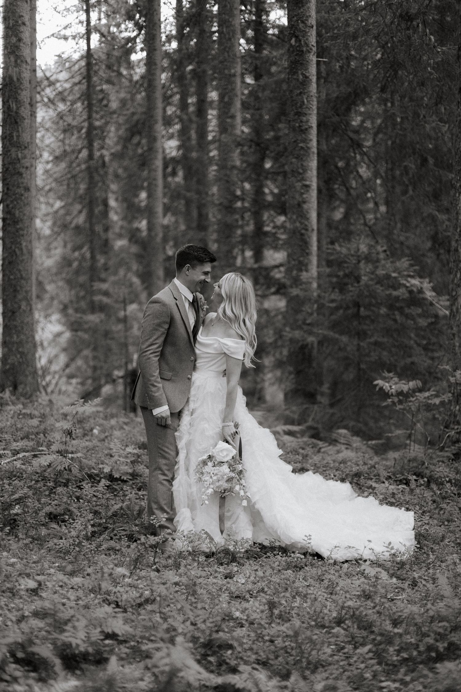 Documentary style Wedding Photographer captures wedding photos at Morzine Wedding venue. Natural, timeless and candid wedding photography.