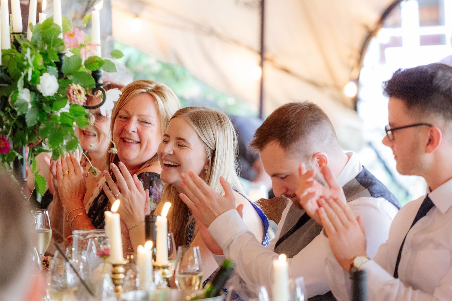 Morzine Wedding photographer captures fun wedding party and real emotions in Morzine Wedding Venue. Candid,timeless documentary style photos