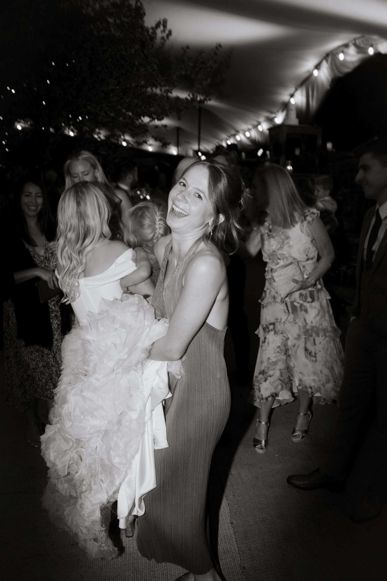 Candid Morzine Wedding Photographer captures first dance at Morzine Wedding venue. Natural, timeless and candid wedding photography.France