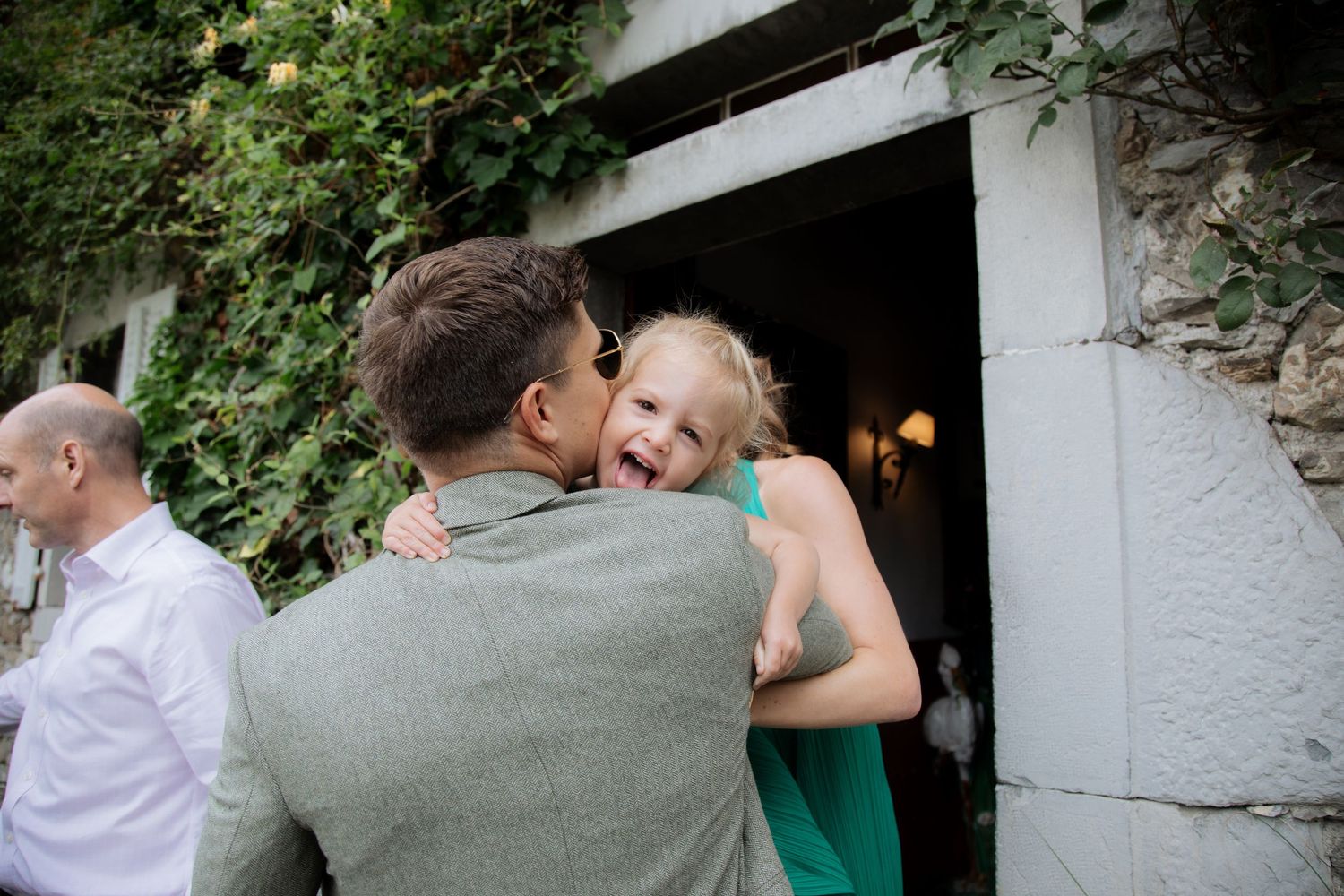 Documentary style Wedding Photographer captures wedding photos at Morzine Wedding venue. Natural, timeless and candid wedding photography.