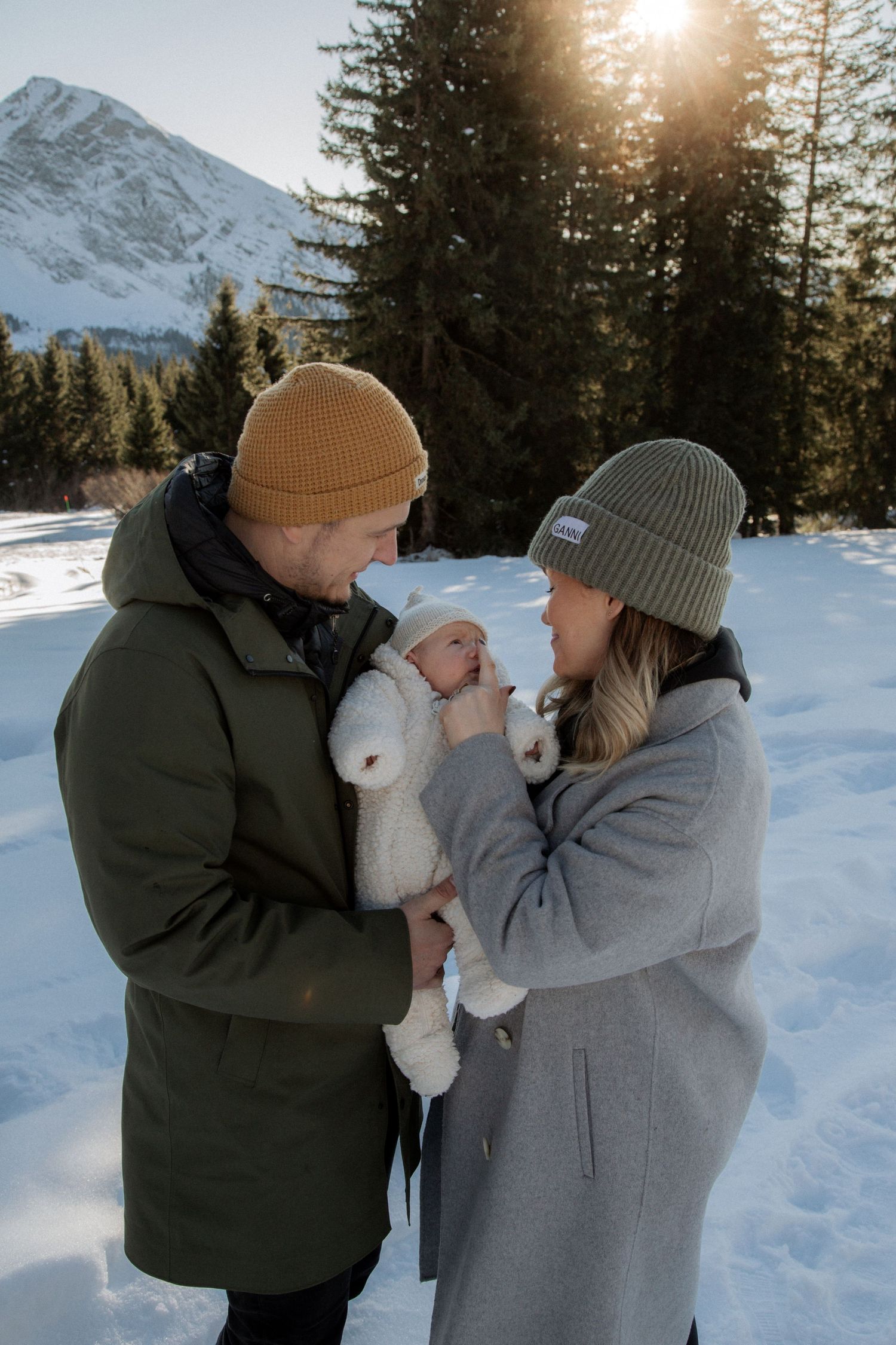 Family Photographer captures outdoor family photos. Family photography session captured by Morzine Photographer in Montriond