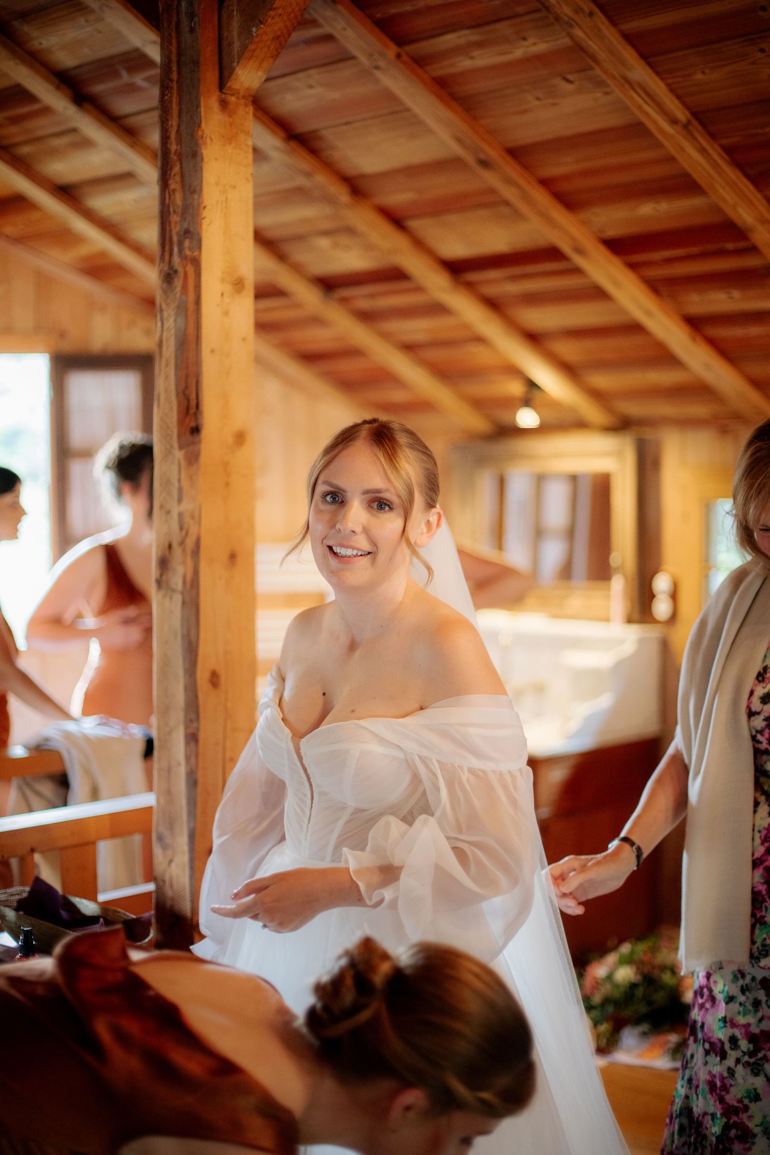 Morzine Wedding photographer captures fun wedding party and real emotions in Morzine Wedding Venue. Candid,timeless documentary style photos