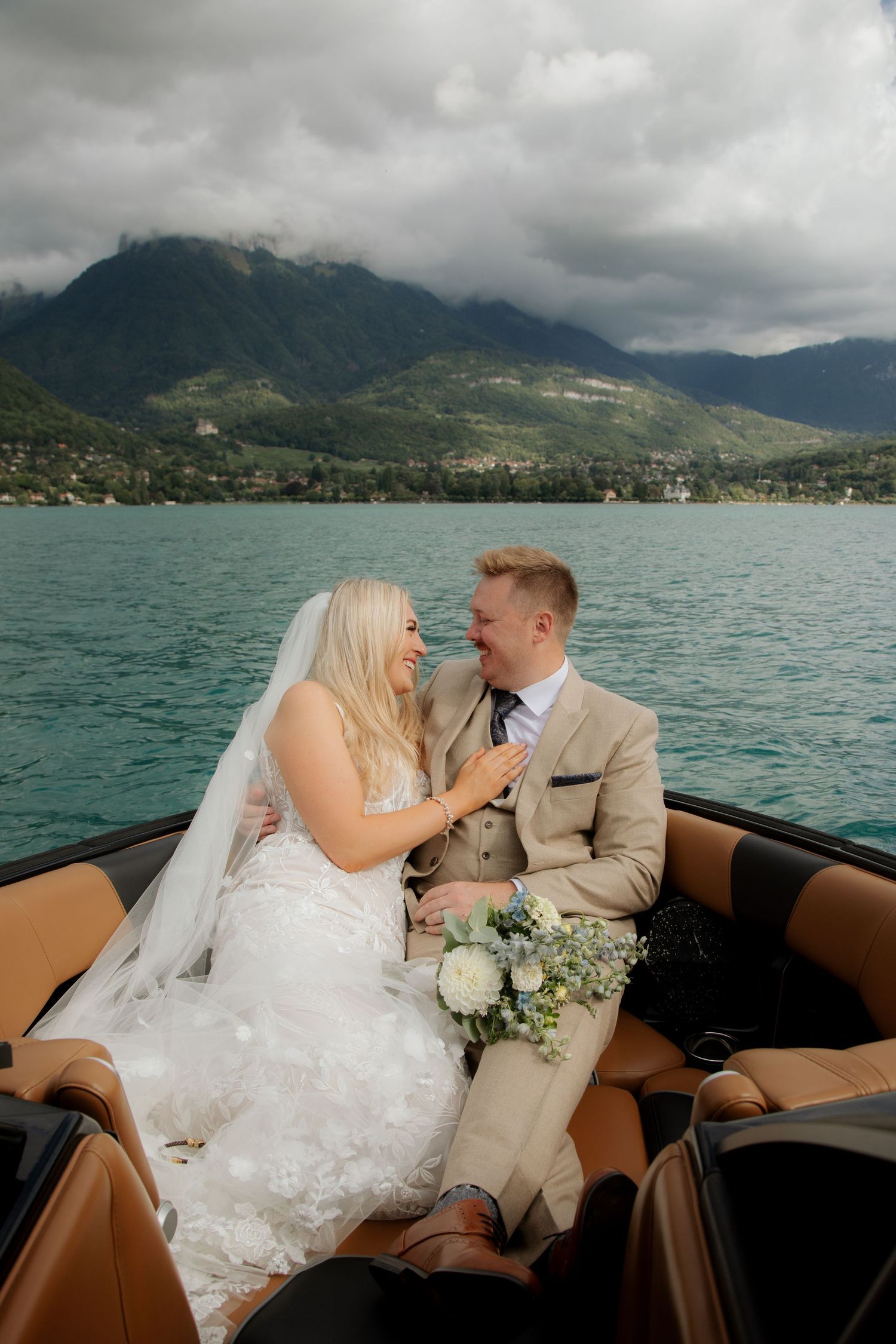 Annecy Wedding photographer captures epic wedding and natural couples photos on Lake Annecy in France. Candid & timeless documentary style.