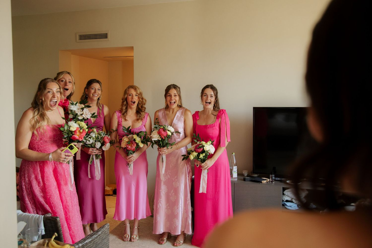 Assisi Wedding ceremony in Italy captured by destination wedding photographer, candid, natural style. Documentary style wedding photography.