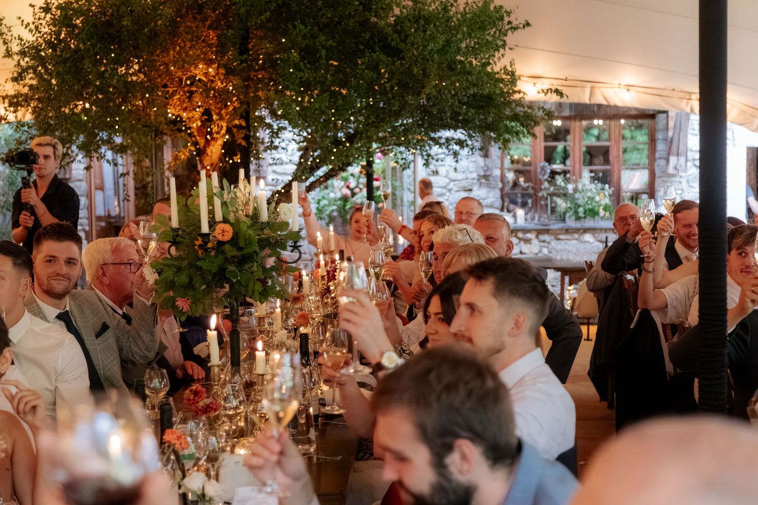 Morzine Wedding photographer captures fun wedding party and real emotions in Morzine Wedding Venue. Candid,timeless documentary style photos