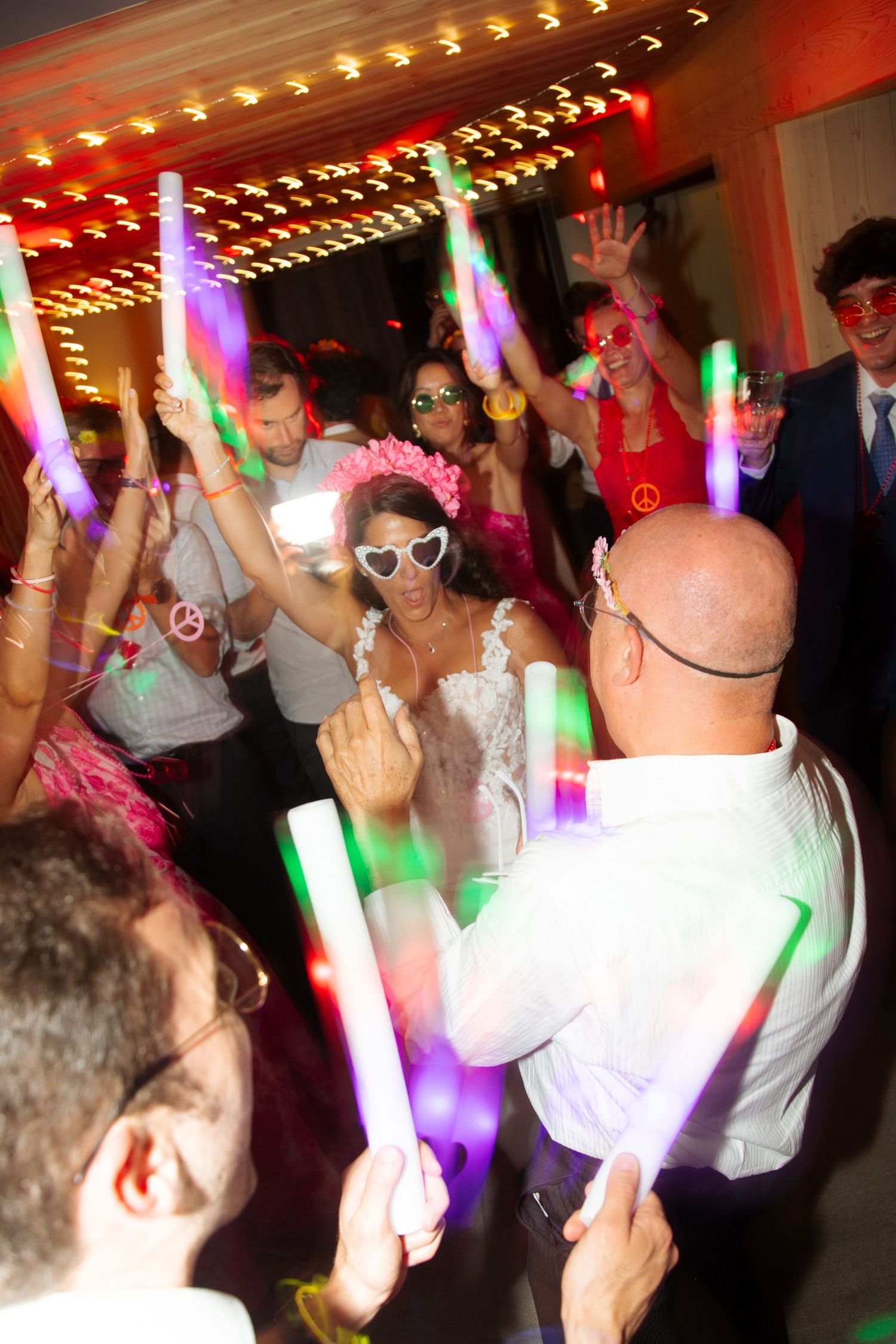 Wedding Photographer captures wedding party in La Clusaz Weddding venue. Wedding photography captured by Morzine Photographer, France