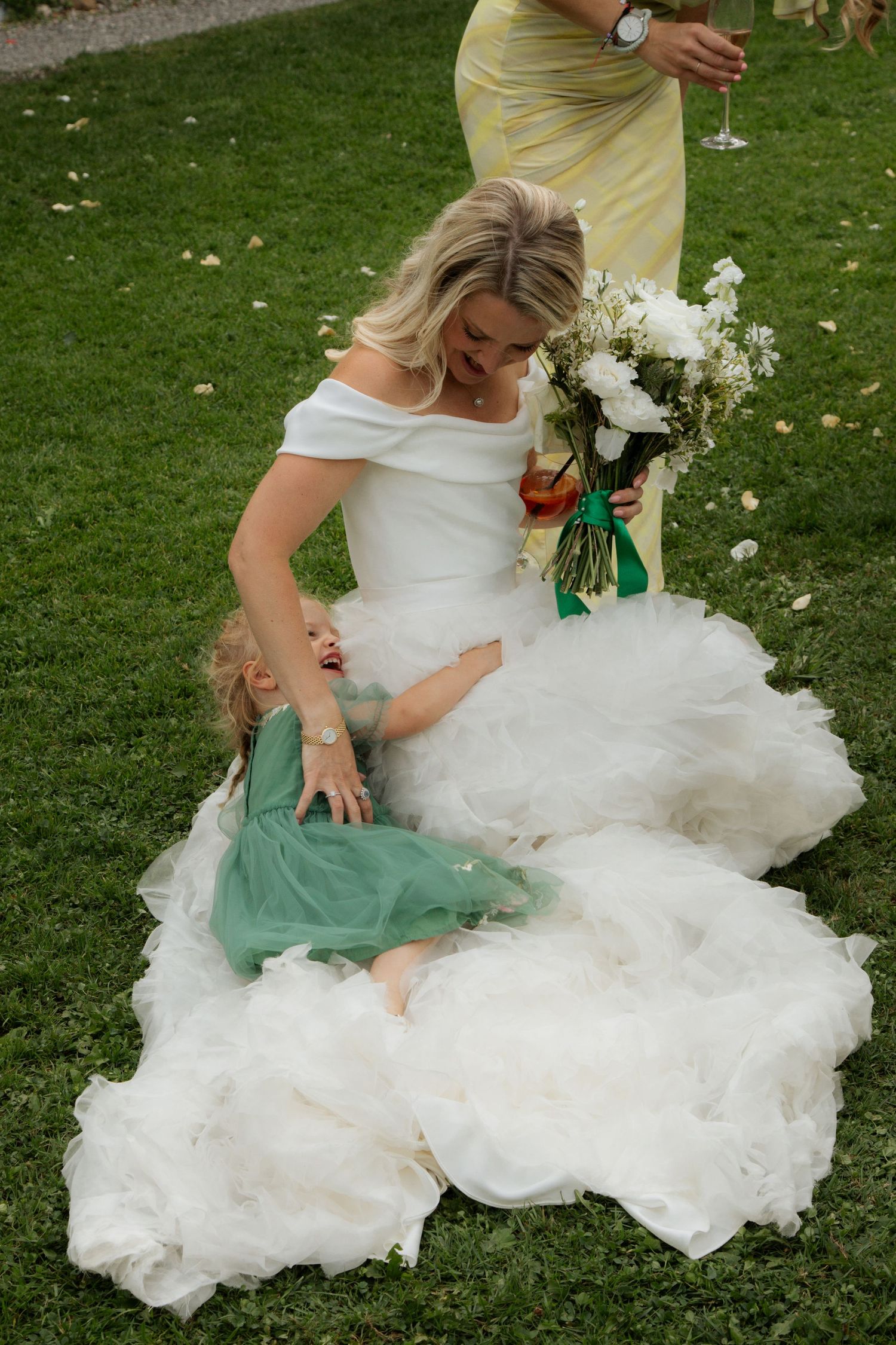 Documentary style Wedding Photographer captures wedding photos at Morzine Wedding venue. Natural, timeless and candid wedding photography.
