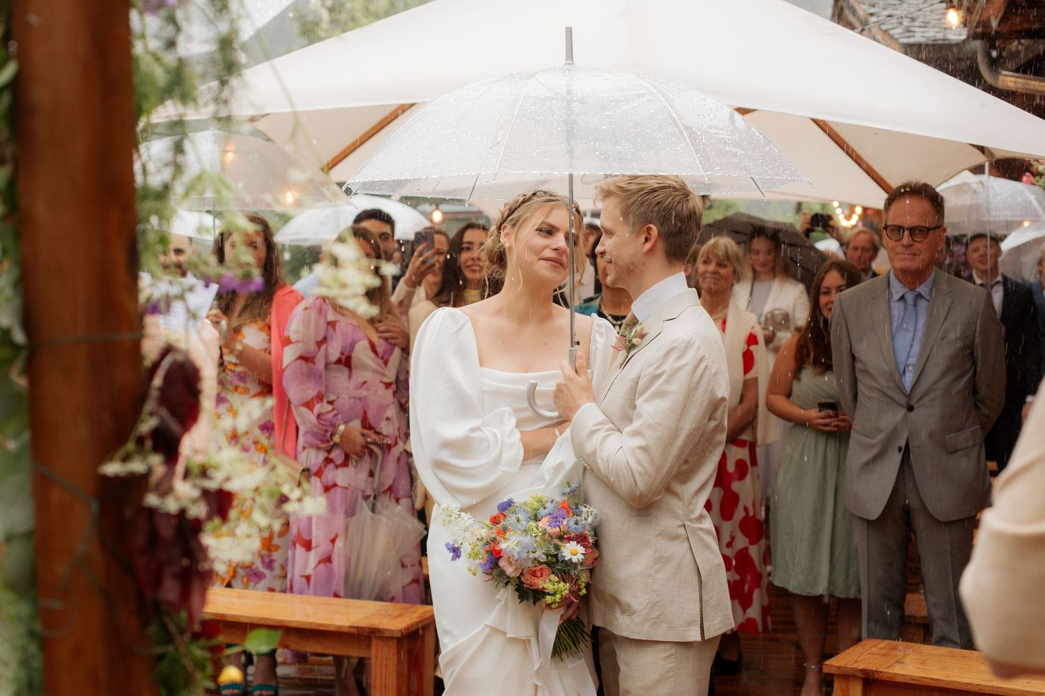 Chamonix Wedding Photographer captures candid ceremony photo at Chamonix Wedding venue.Natural,honest &authentic storytelling. Morzine