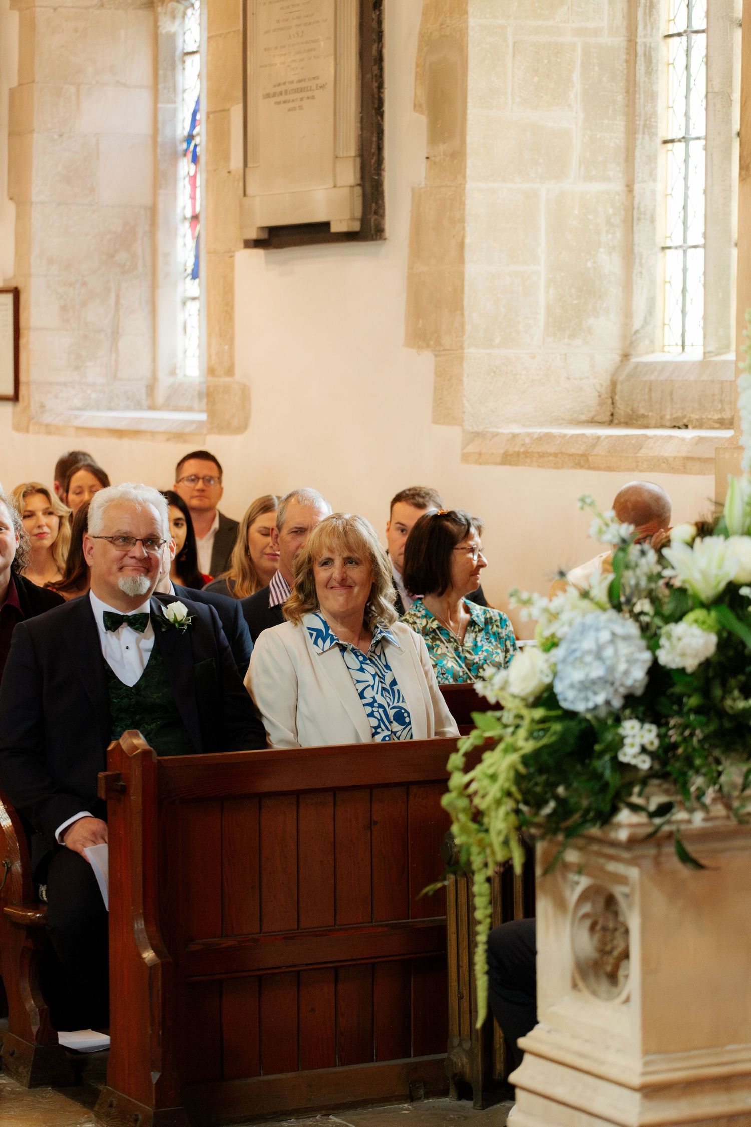 Documentary Style Cotswold Wedding Photographer captures wedding ceremony at Gloucestershire Wedding Venue. Natural,candid and timeless.