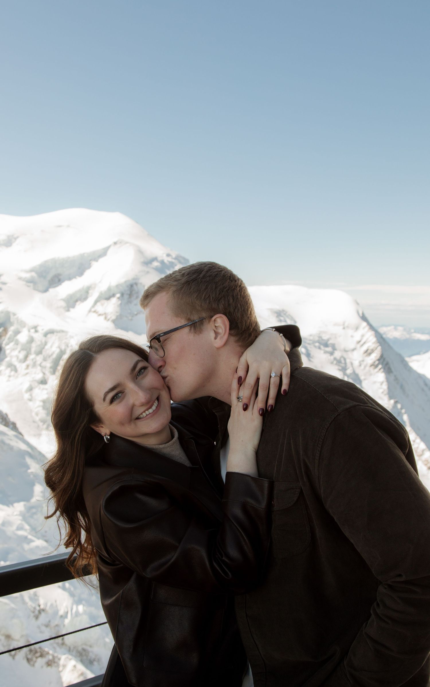 Chamonix Engagement photographer. Chamonix wedding photography Mont Blanc wedding venue. Captured by natural, documentary stlye photographer
