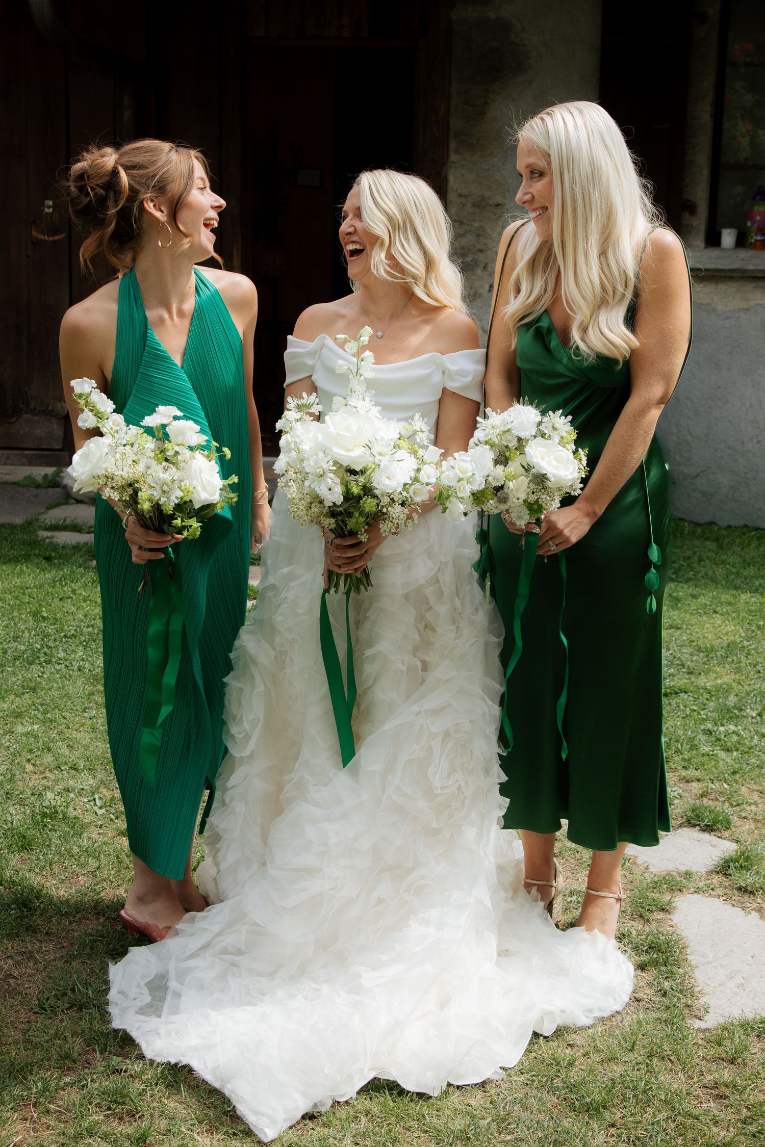 Documentary style Wedding Photographer captures wedding photos at Morzine Wedding venue. Natural, timeless and candid wedding photography.