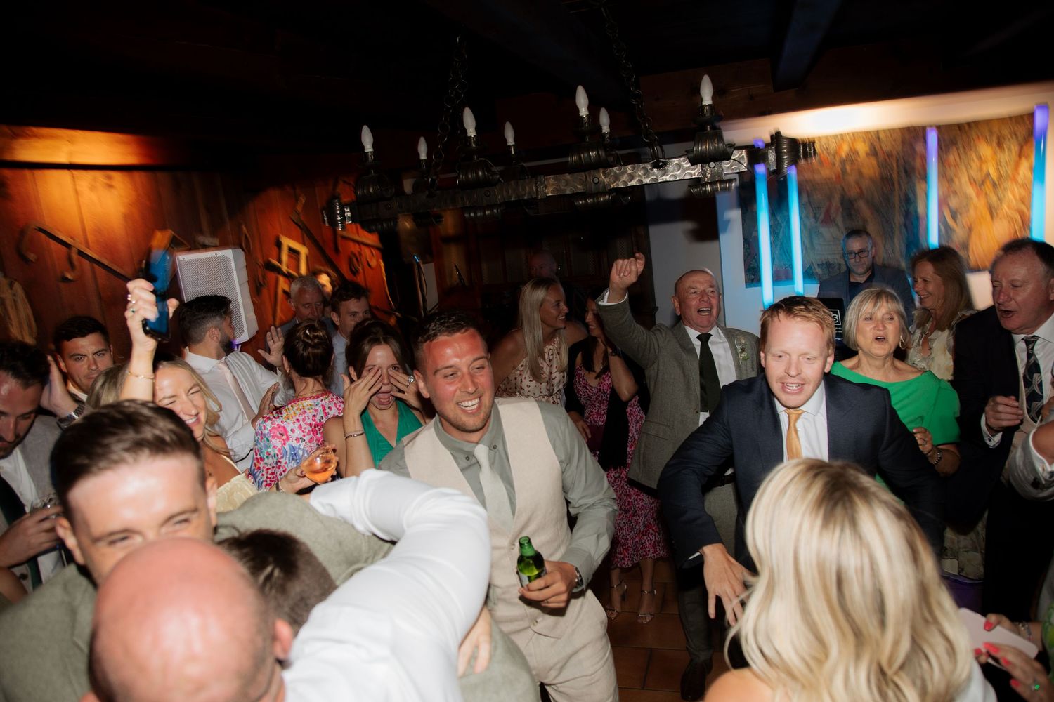 Candid Morzine Wedding Photographer captures wedding party at Morzine Wedding venue. Natural, timeless and candid wedding photography.France