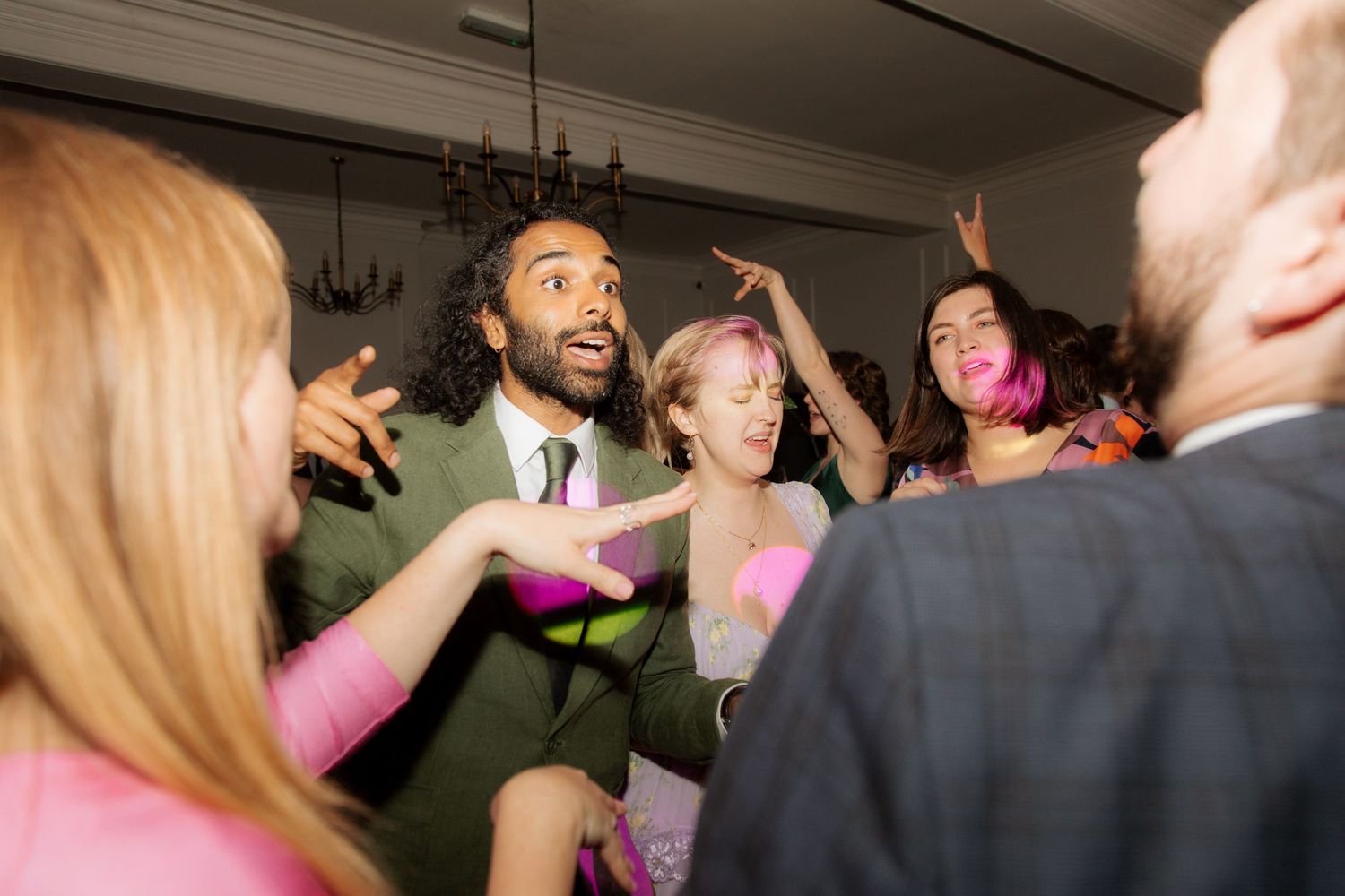 Documentary Style Wedding Photographer captures wedding party at a Gloucestershire Wedding Venue. Captured by Cotswold Wedding Photographer
