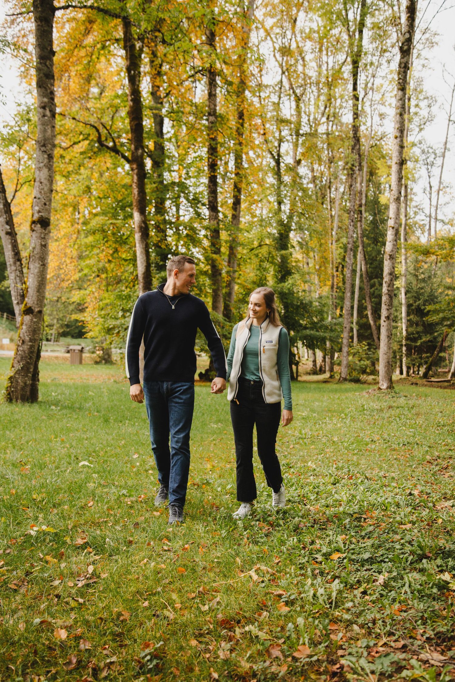 Engagement photos taken by documentary style wedding photographer in Morzine, France. French Wedding Venue. Wedding photography inspiration.