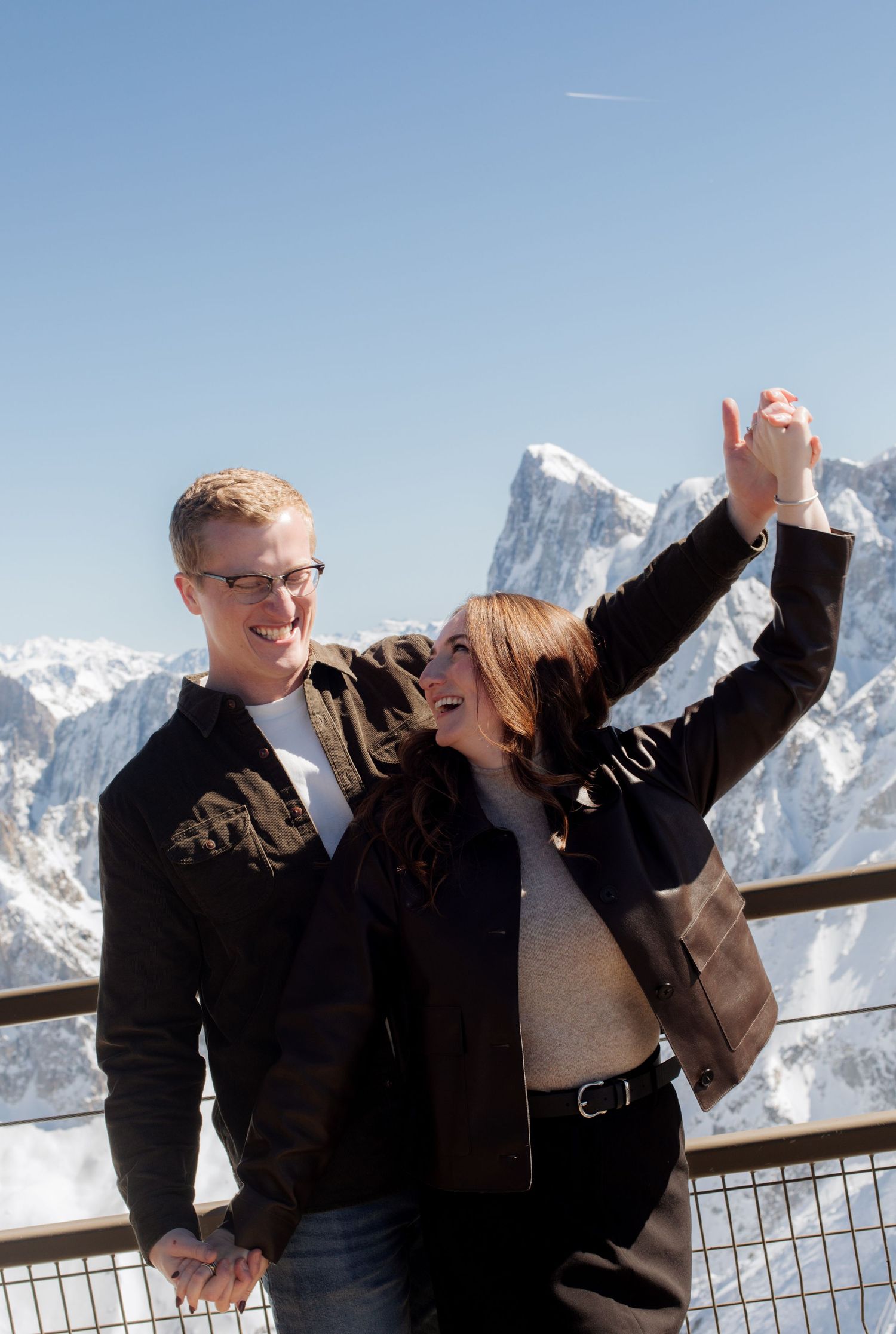 Chamonix Engagement photographer. Chamonix wedding photography Mont Blanc wedding venue. Captured by natural, documentary stlye photographer