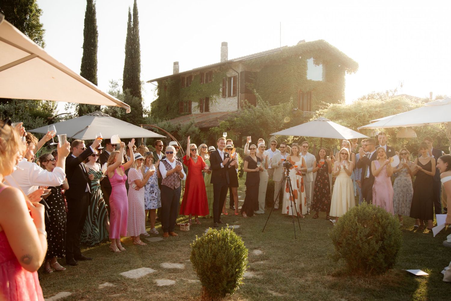 Italian Wedding photos in Assisi captured by destination wedding photographer, candid, natural style. Documentary style wedding photography.