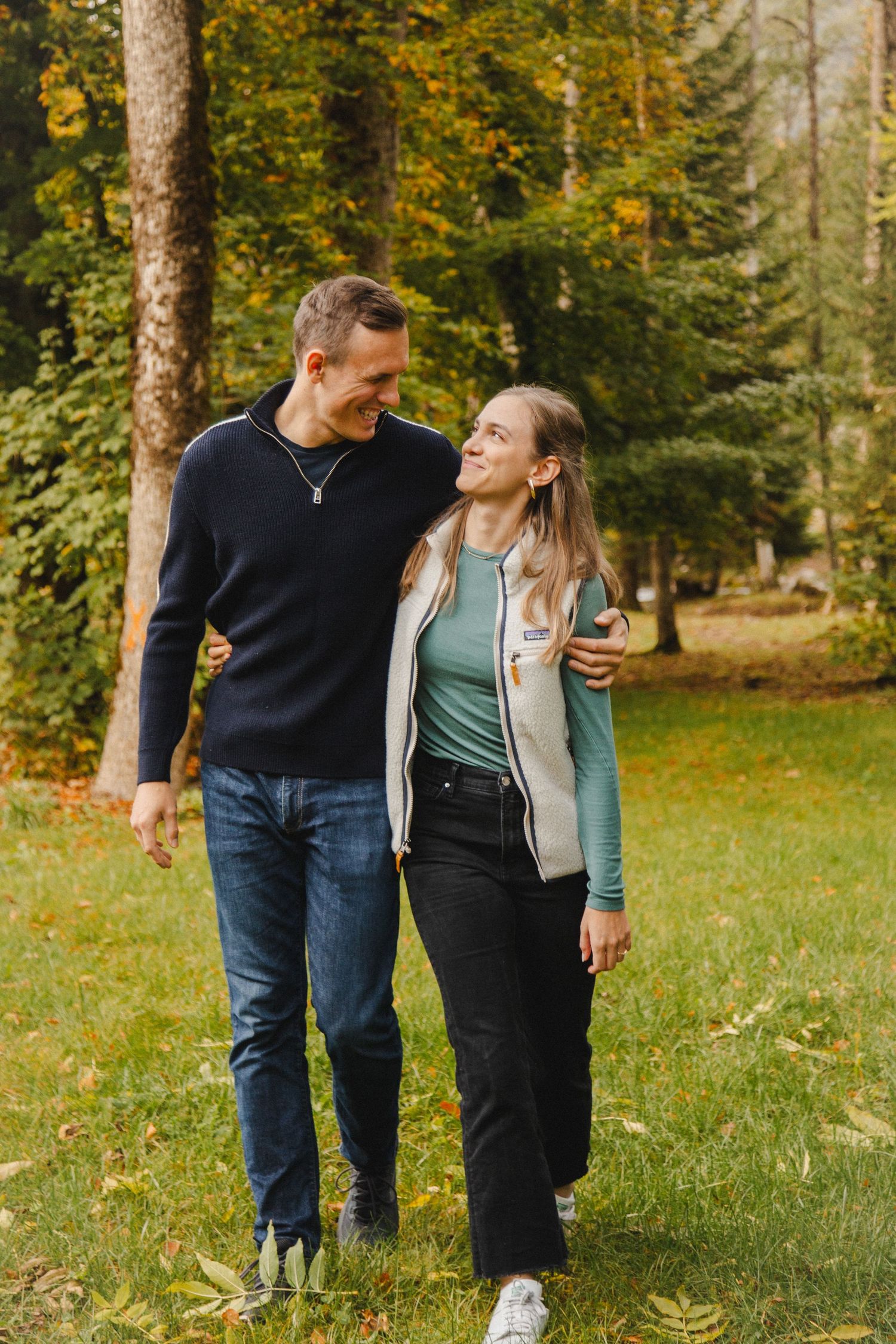 Engagement photos taken by documentary style wedding photographer in Morzine, France. French Wedding Venue. Wedding photography inspiration.