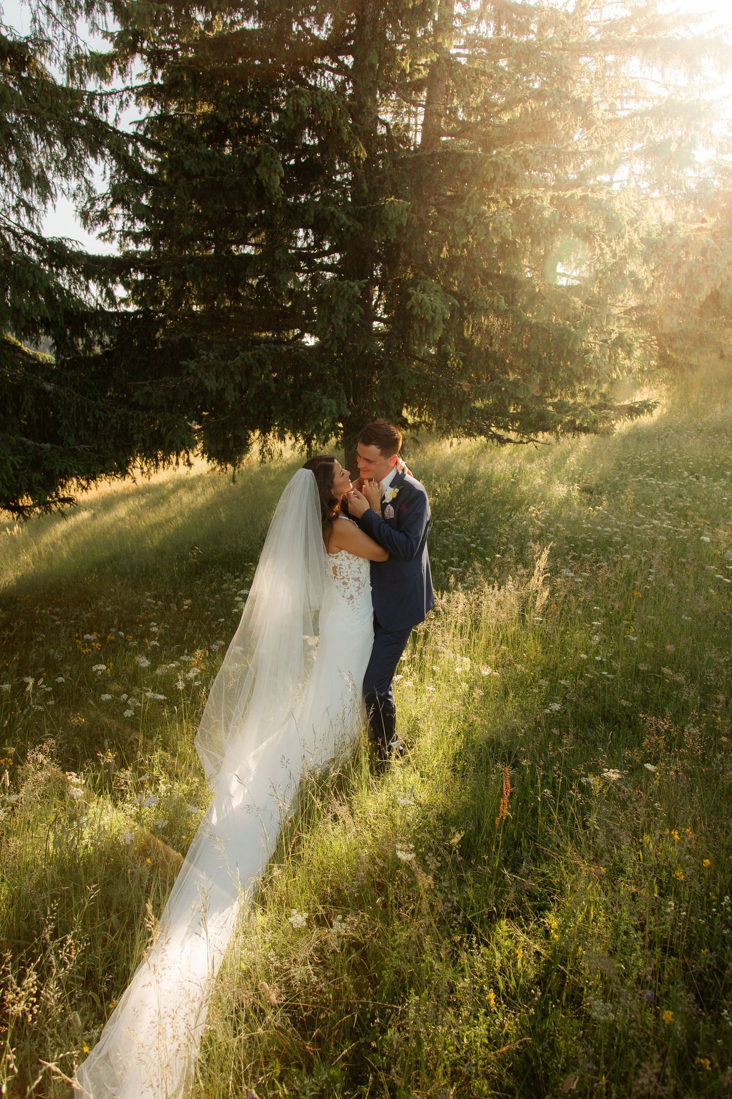 Morzine Wedding Photographer captures epic wedding photos in La Clusaz Wedding venue. French Mountain Wedding photographer. Outdoor Brides