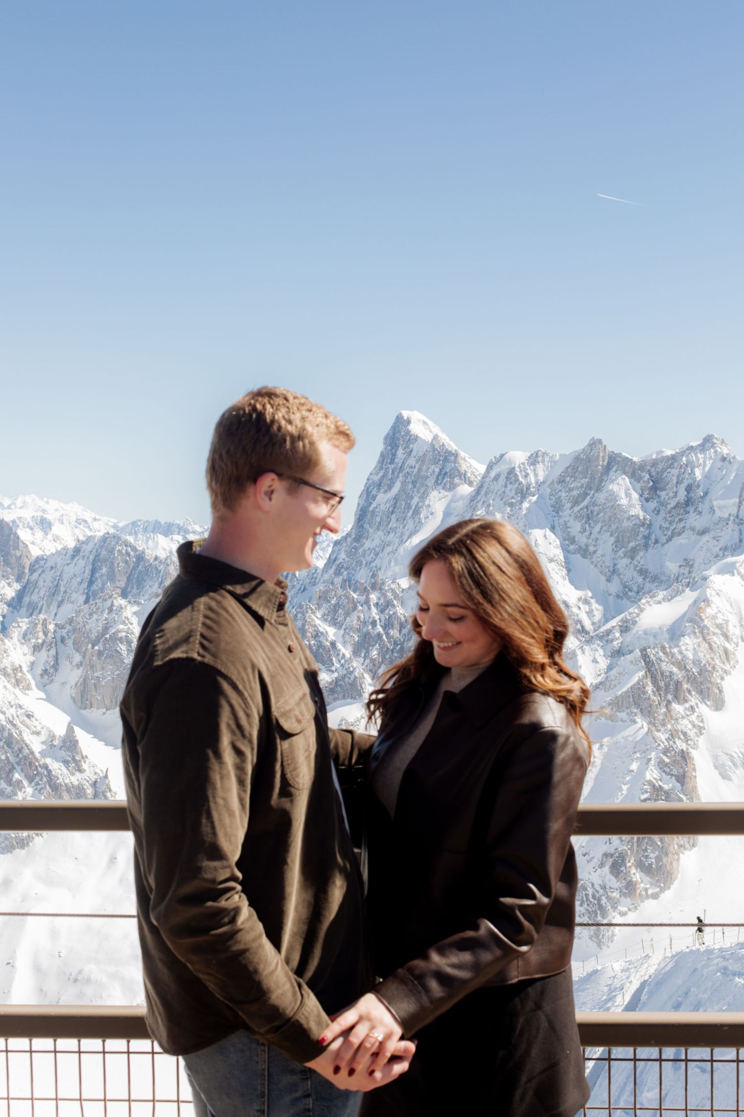 Chamonix Engagement photographer. Chamonix wedding photography Mont Blanc wedding venue. Captured by natural, documentary stlye photographer