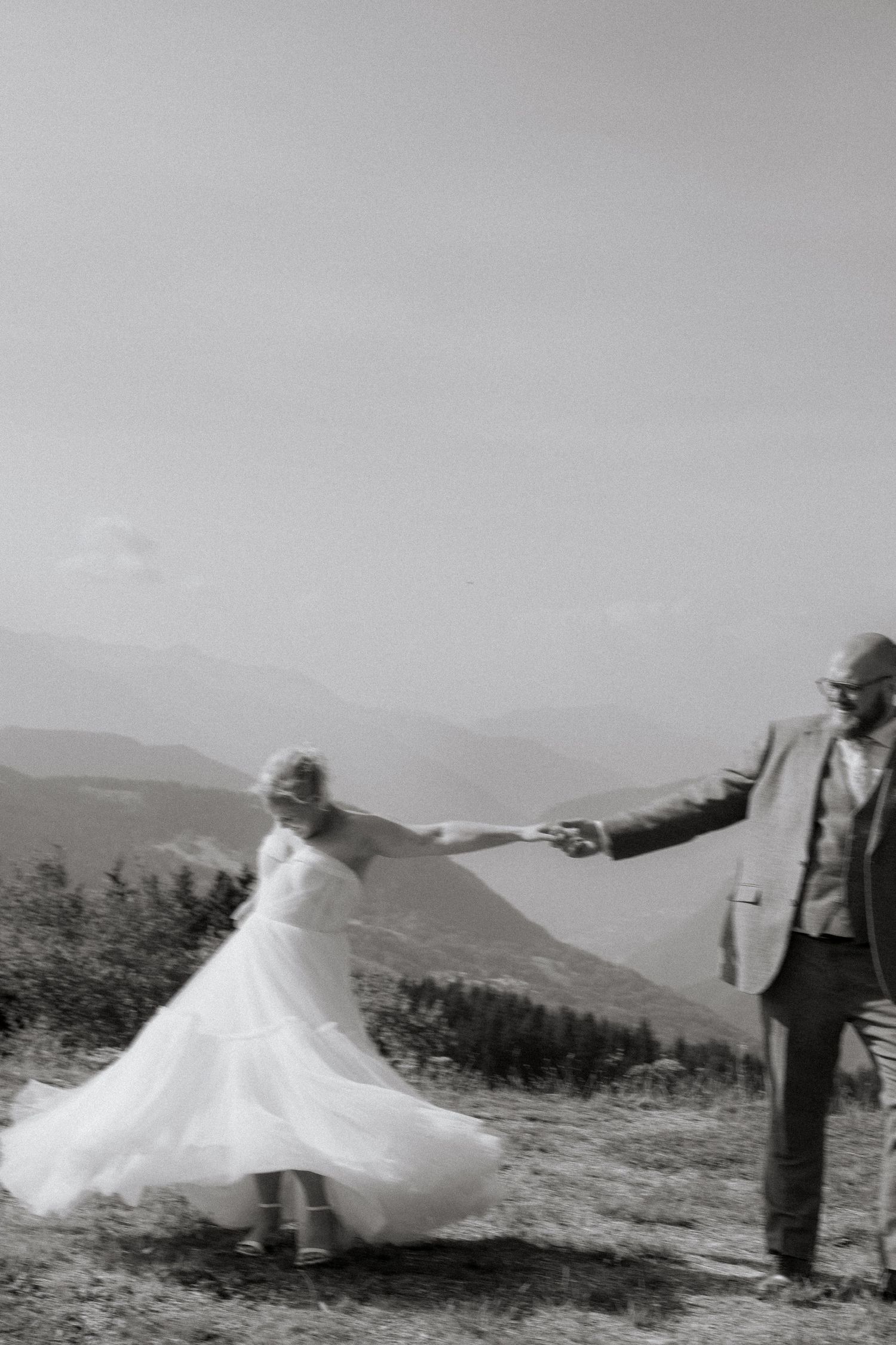 Destination Wedding Photographer captures candid ceremony photos at Meribel Wedding venue.Natural,honest &authentic storytelling.French Alps