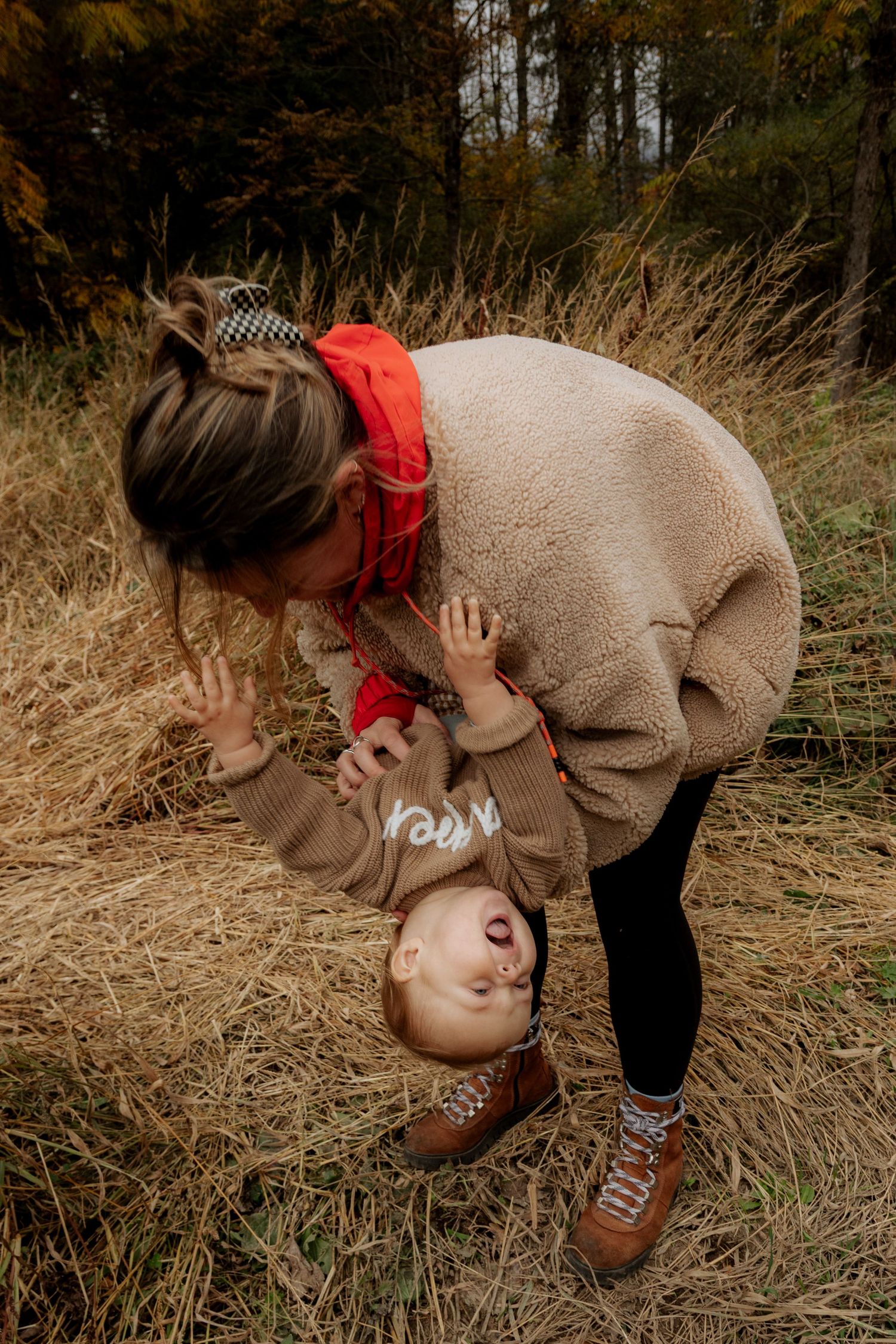 Family Photographer captures outdoor family photos. Family photography session captured by Morzine Photographer in Montriond