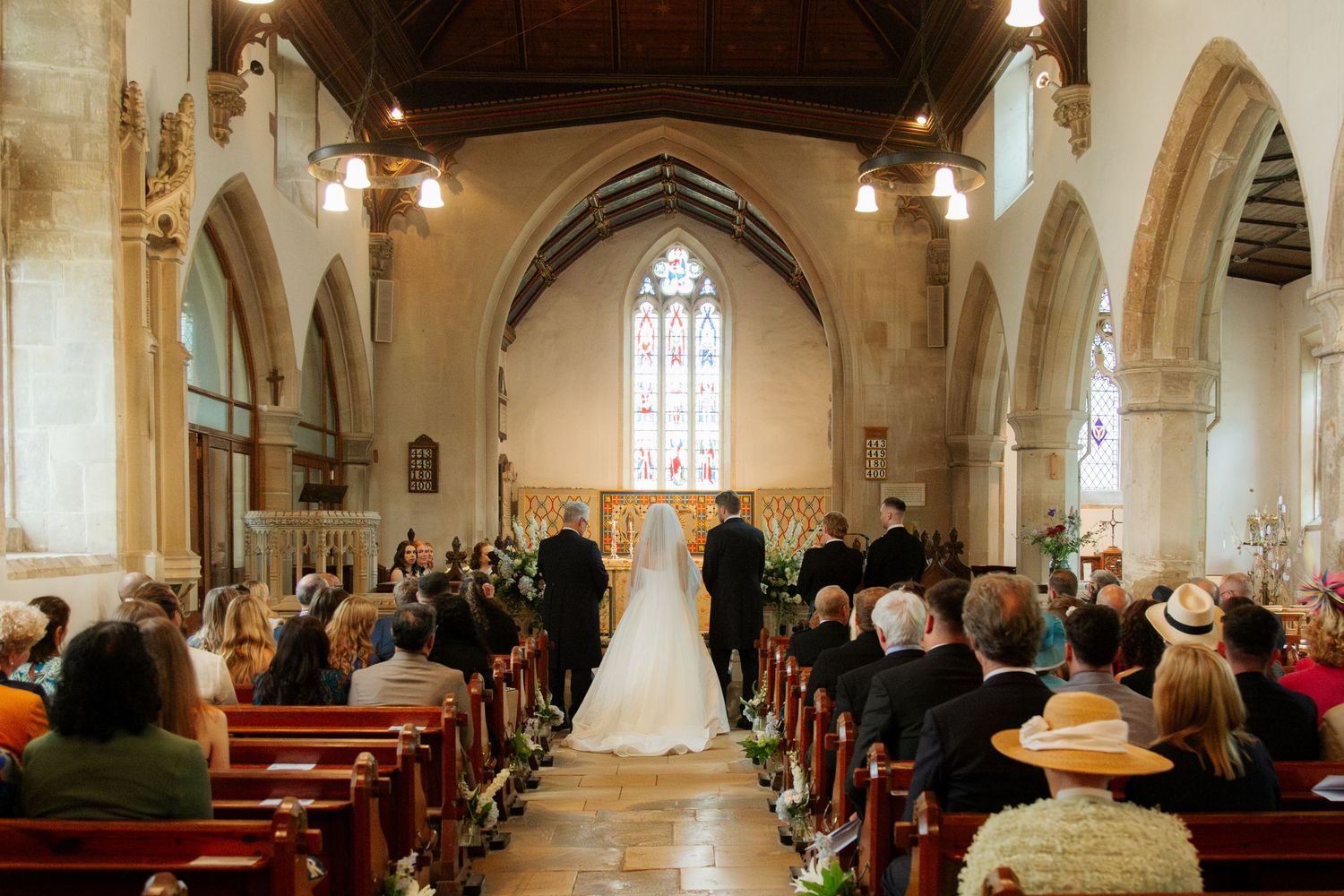 Candid Cotswold Wedding Photographer captures ceremony at Gloucestershire Wedding Venue. Natural, candid and timeless photography, UK