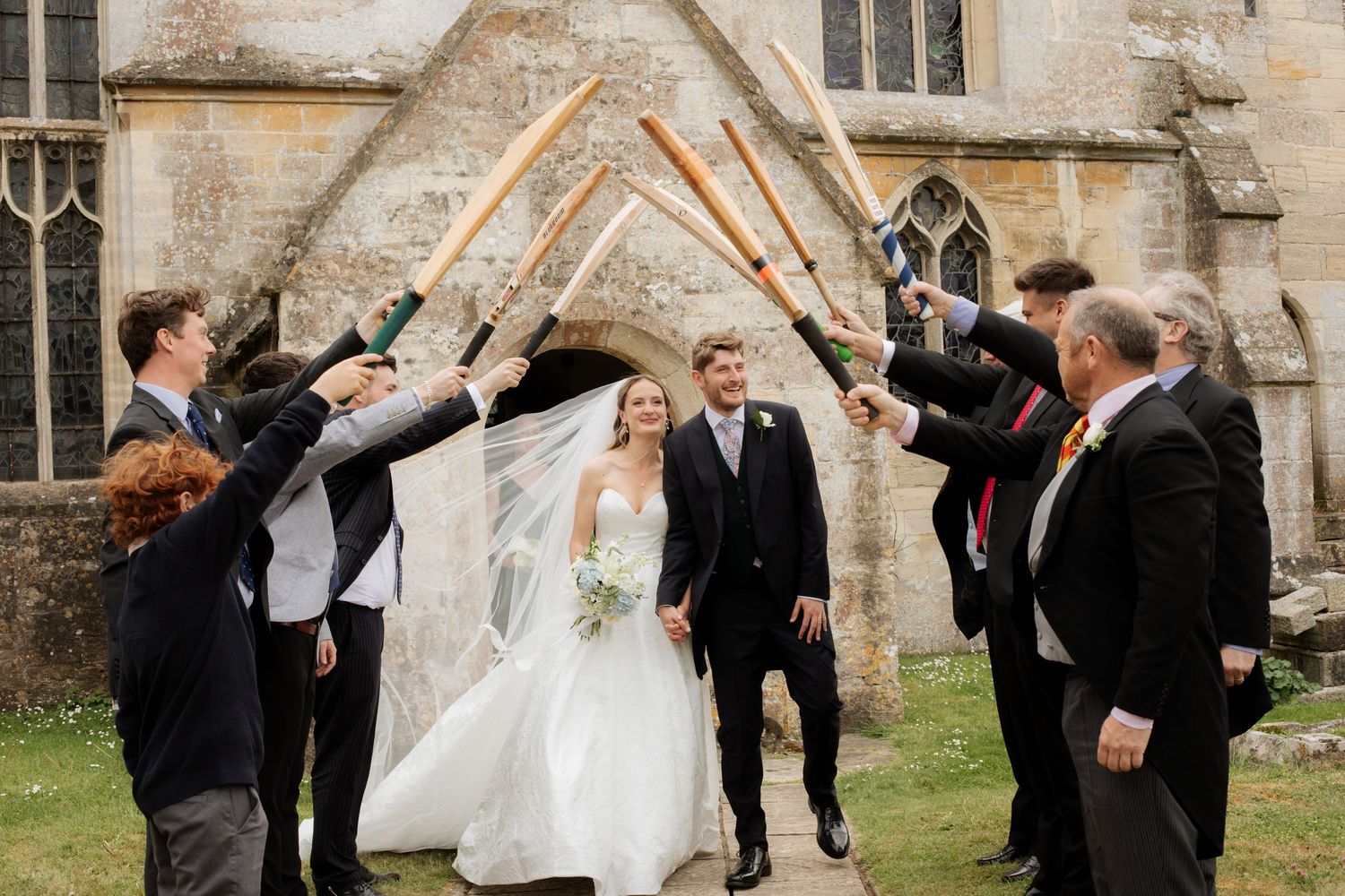 Candid Cotswold Wedding Photographer captures confetti at Gloucestershire Wedding Venue. Natural, candid and timeless photography, UK