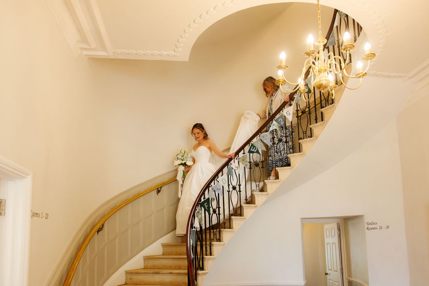 Candid Cotswold Wedding Photographer captures bridal party at Gloucestershire Wedding Venue. Natural, candid and timeless photography, UK