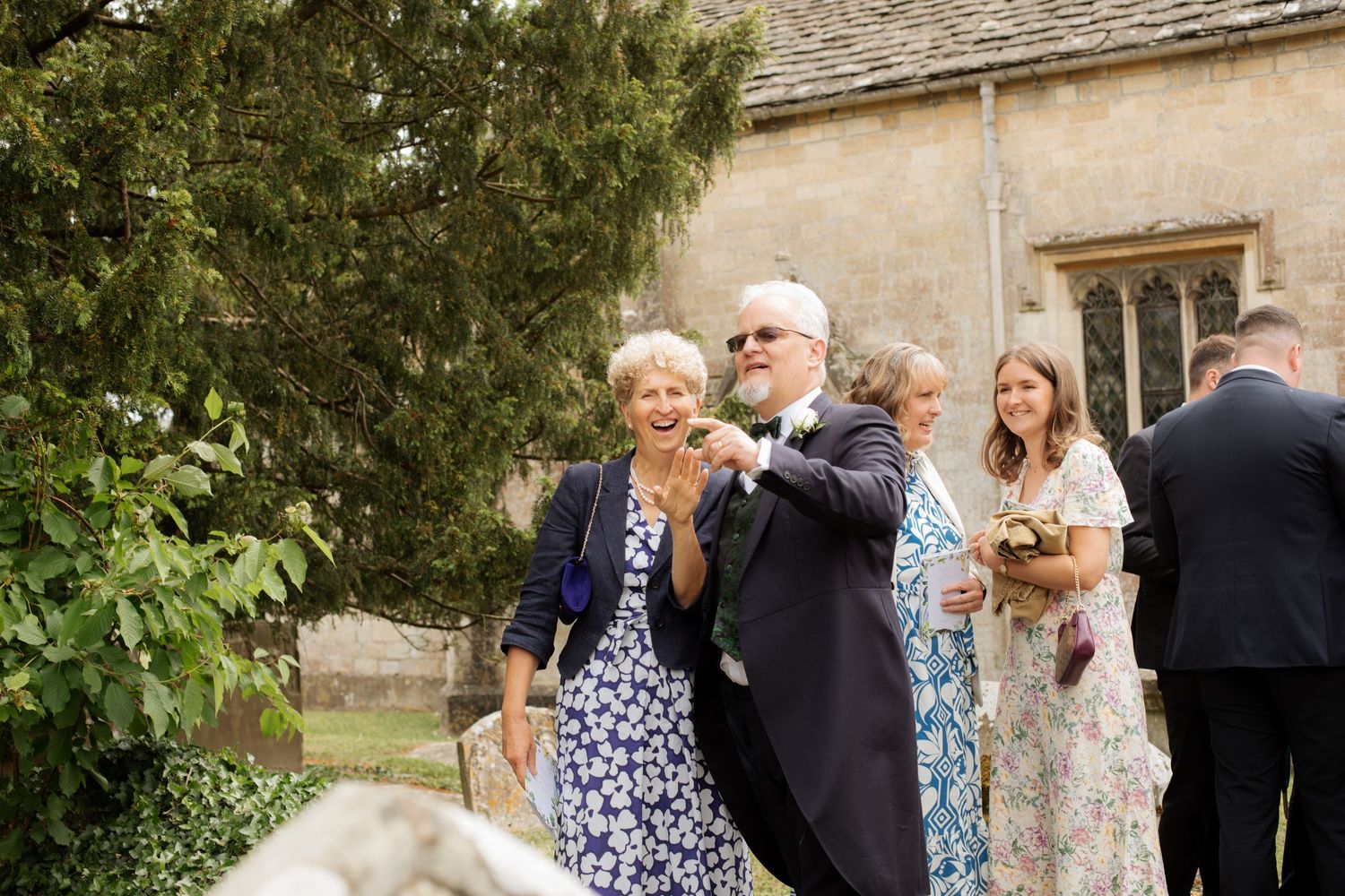 Documentary Style Cotswold Wedding Photographer captures wedding ceremony at Gloucestershire Wedding Venue. Natural,candid and timeless.