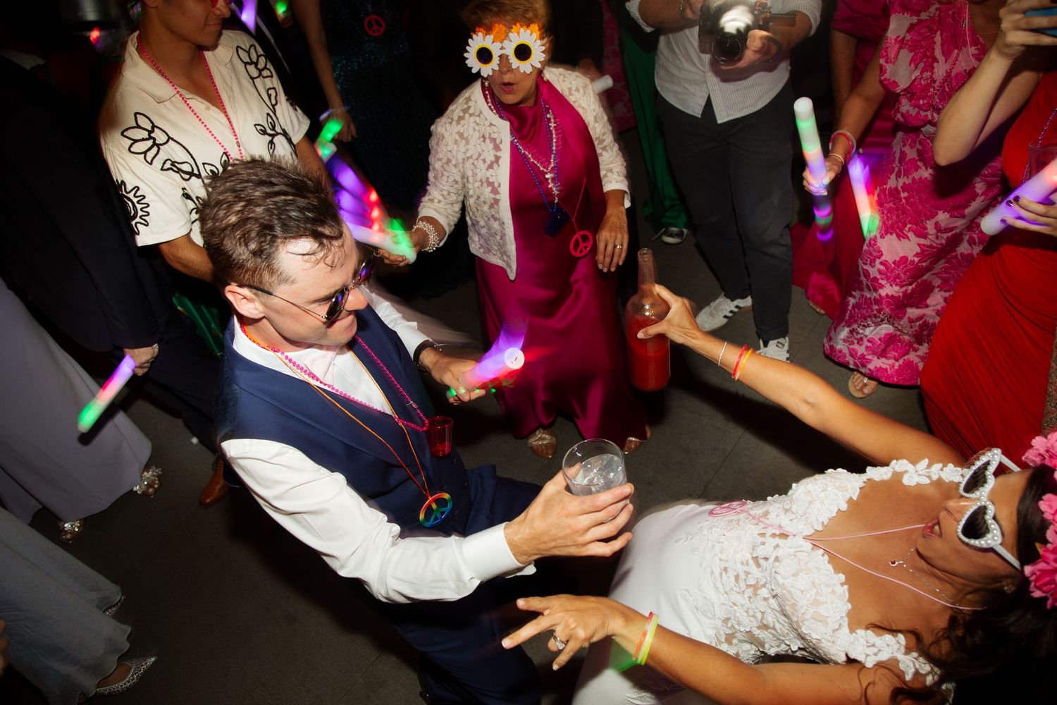 Wedding Photographer captures wedding party in La Clusaz Weddding venue. Wedding photography captured by Morzine Photographer, France