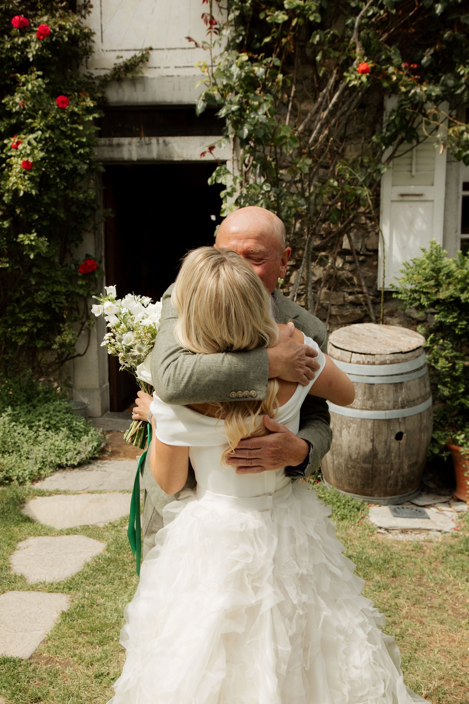 Documentary style Wedding Photographer captures wedding photos at Morzine Wedding venue. Natural, timeless and candid wedding photography.