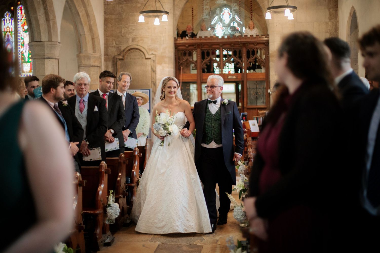 Candid Cotswold Wedding Photographer captures ceremony at Gloucestershire Wedding Venue. Natural, candid and timeless photography, UK