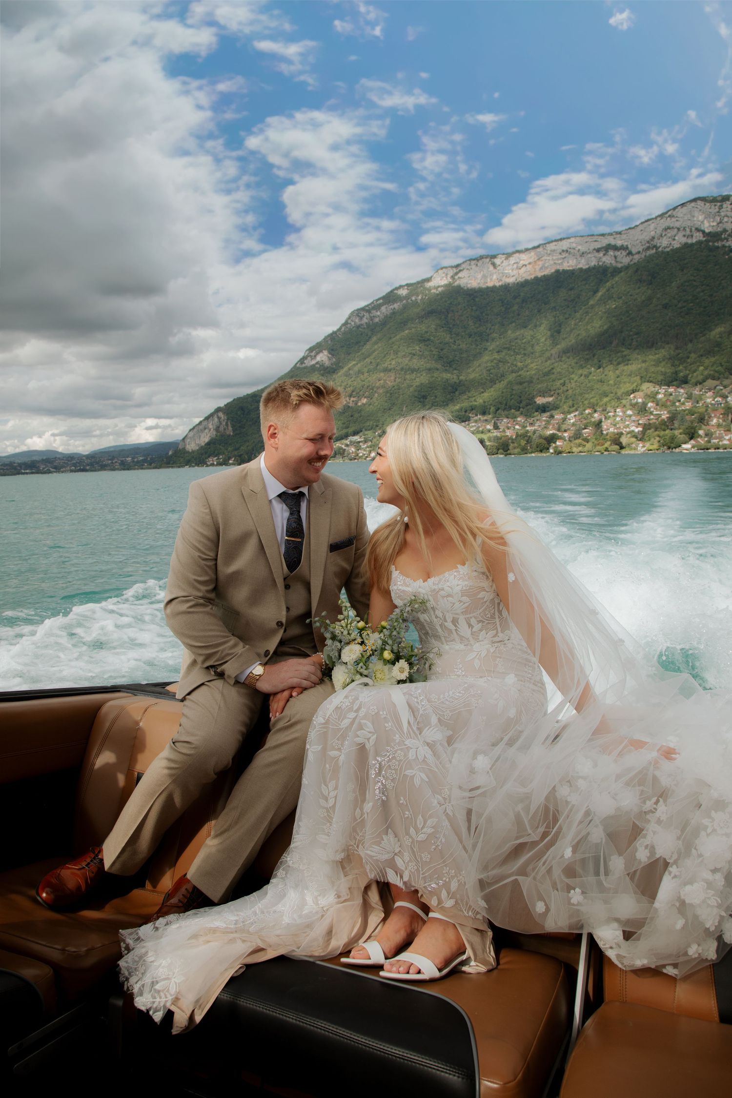 Annecy Wedding photographer captures epic wedding and natural couples photos on Lake Annecy in France. Candid & timeless documentary style.