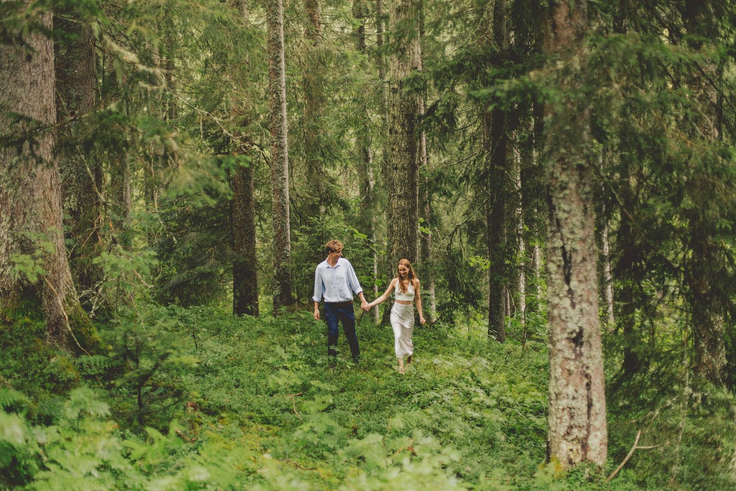 Engagement photos taken by documentary style wedding photographer in Morzine, France. French Wedding Venue. Wedding photography inspiration.