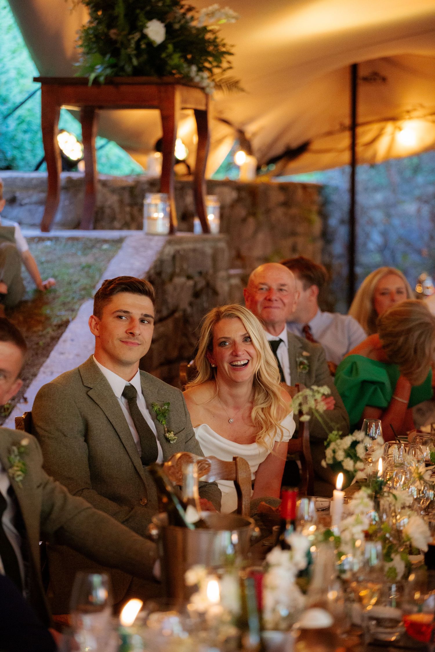 Documentary style Wedding Photographer captures wedding photos at Morzine Wedding venue. Natural, timeless and candid wedding photography.