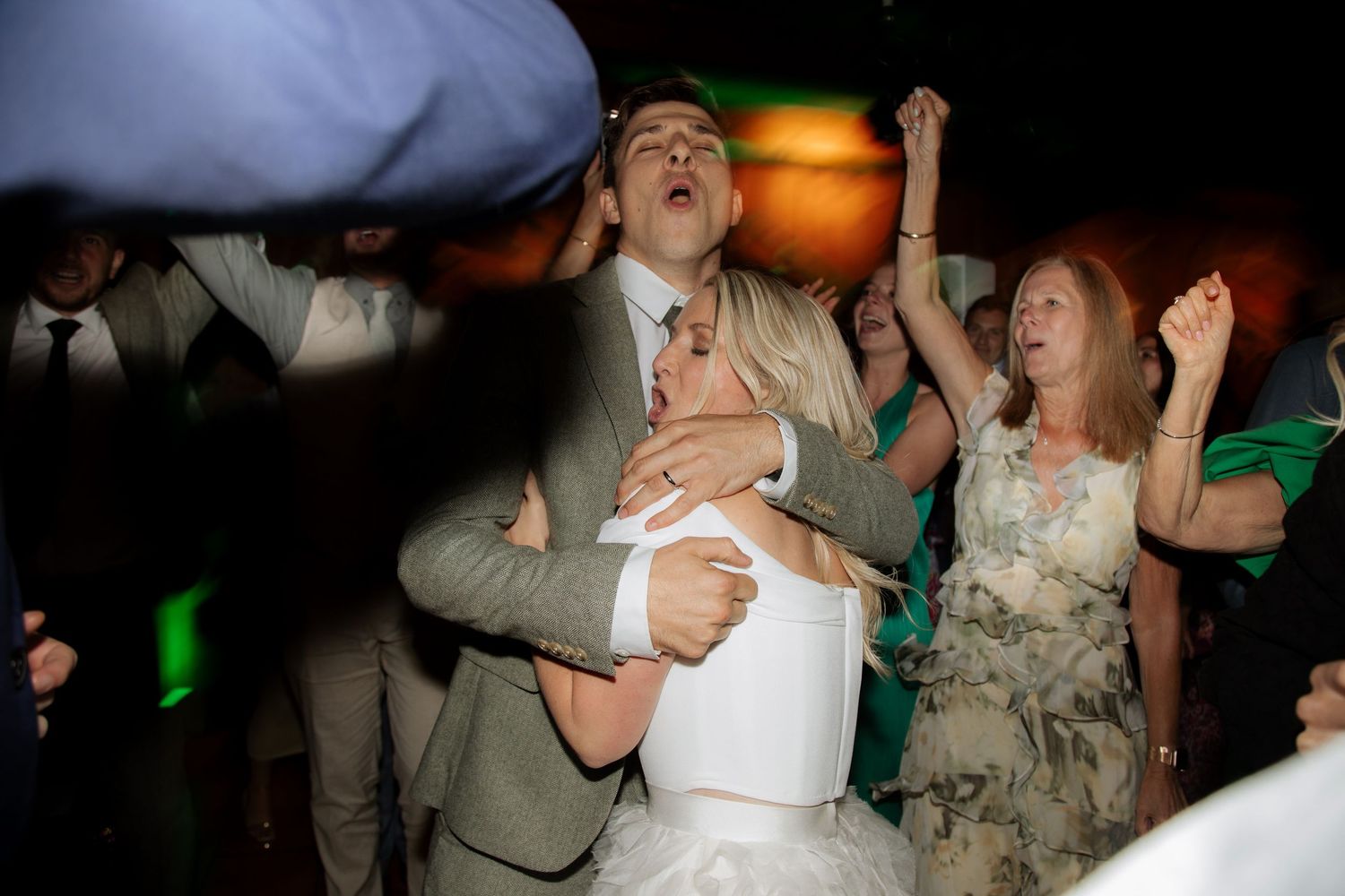 Candid Morzine Wedding Photographer captures wedding party at Morzine Wedding venue. Natural, timeless and candid wedding photography.France